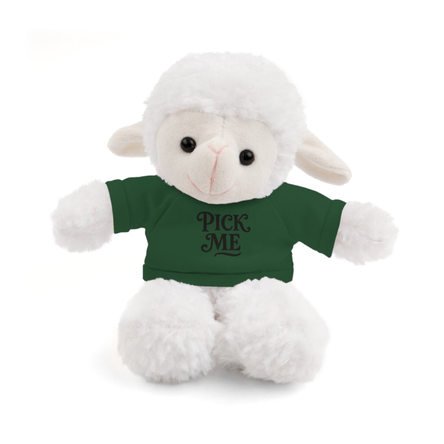 Pick Me Plush Bear with Tee — Cute Stuffed Animal Gift