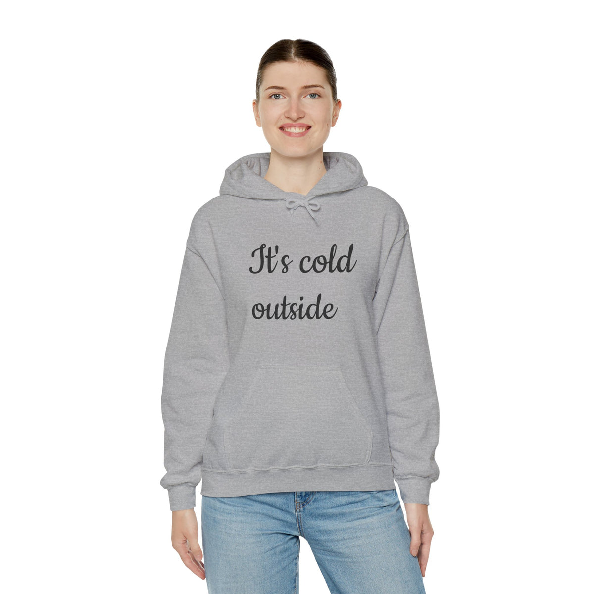 Cozy Unisex Hooded Sweatshirt with Fun Quotes