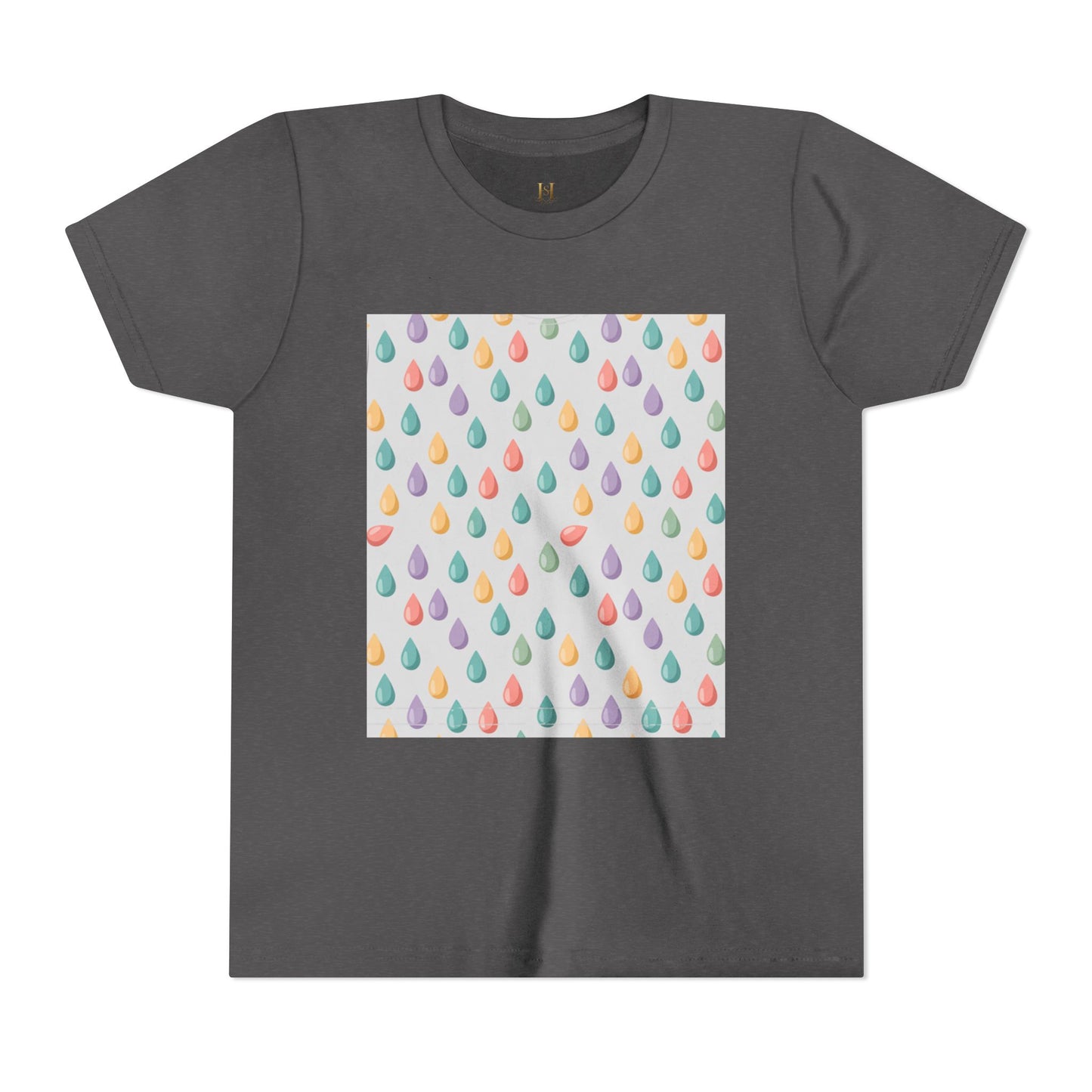 Colorful Water Droplet Youth Tee