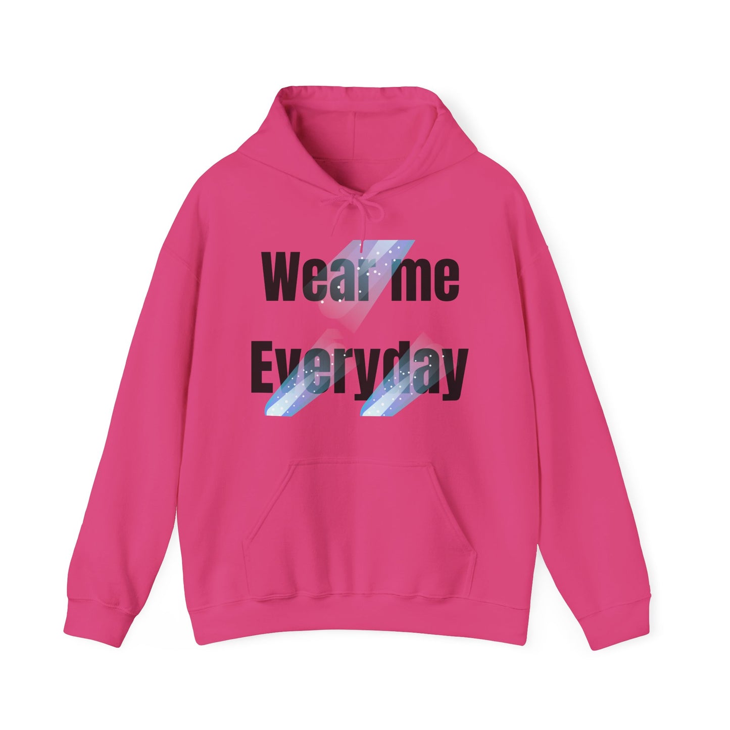 Everyday Wear Unisex Hooded Sweatshirt, Cozy Pullover