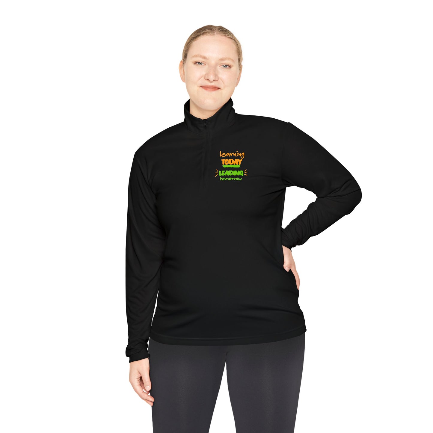 Learning Quarter-Zip Pullover for Growth, Cozy Layer for Teachers, Educational Gift, Study Apparel, Warmth for Classrooms, Perfect for [...]