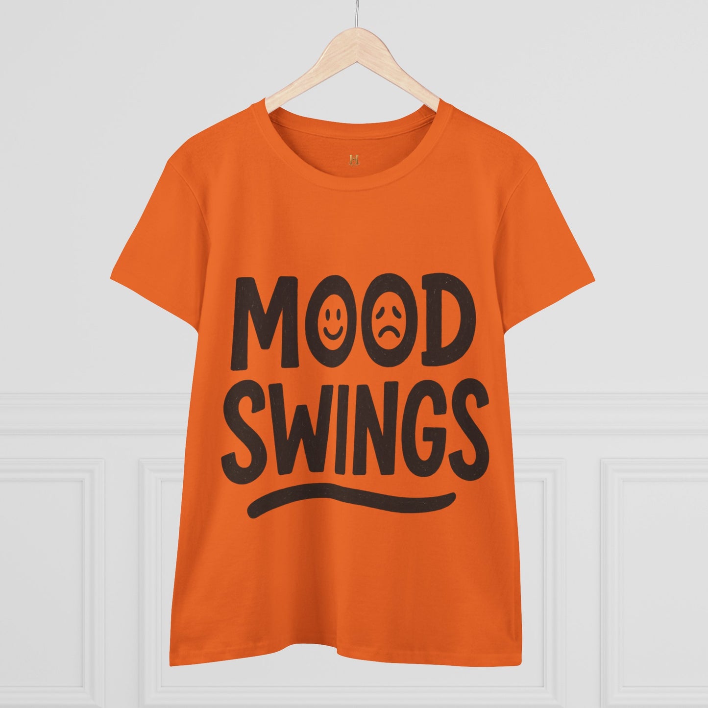 Mood Swings / Emotional Roller Coaster Women's Tee — Funny Mental Health Graphic T-Shirt