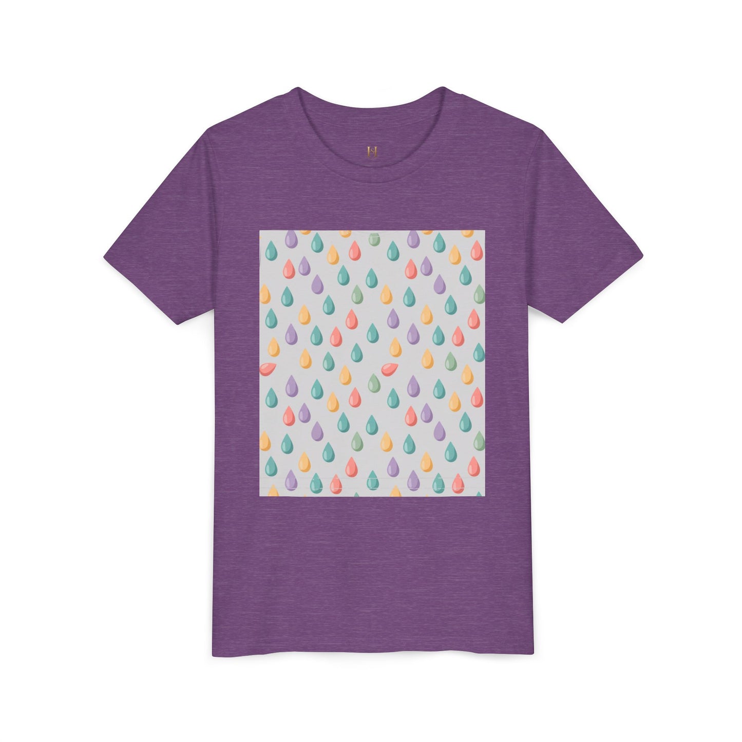 Colorful Water Droplet Youth Tee