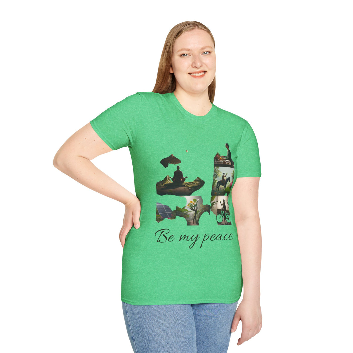 Be My Peace T-Shirt — Calming Nature & Mindfulness Graphic Tee