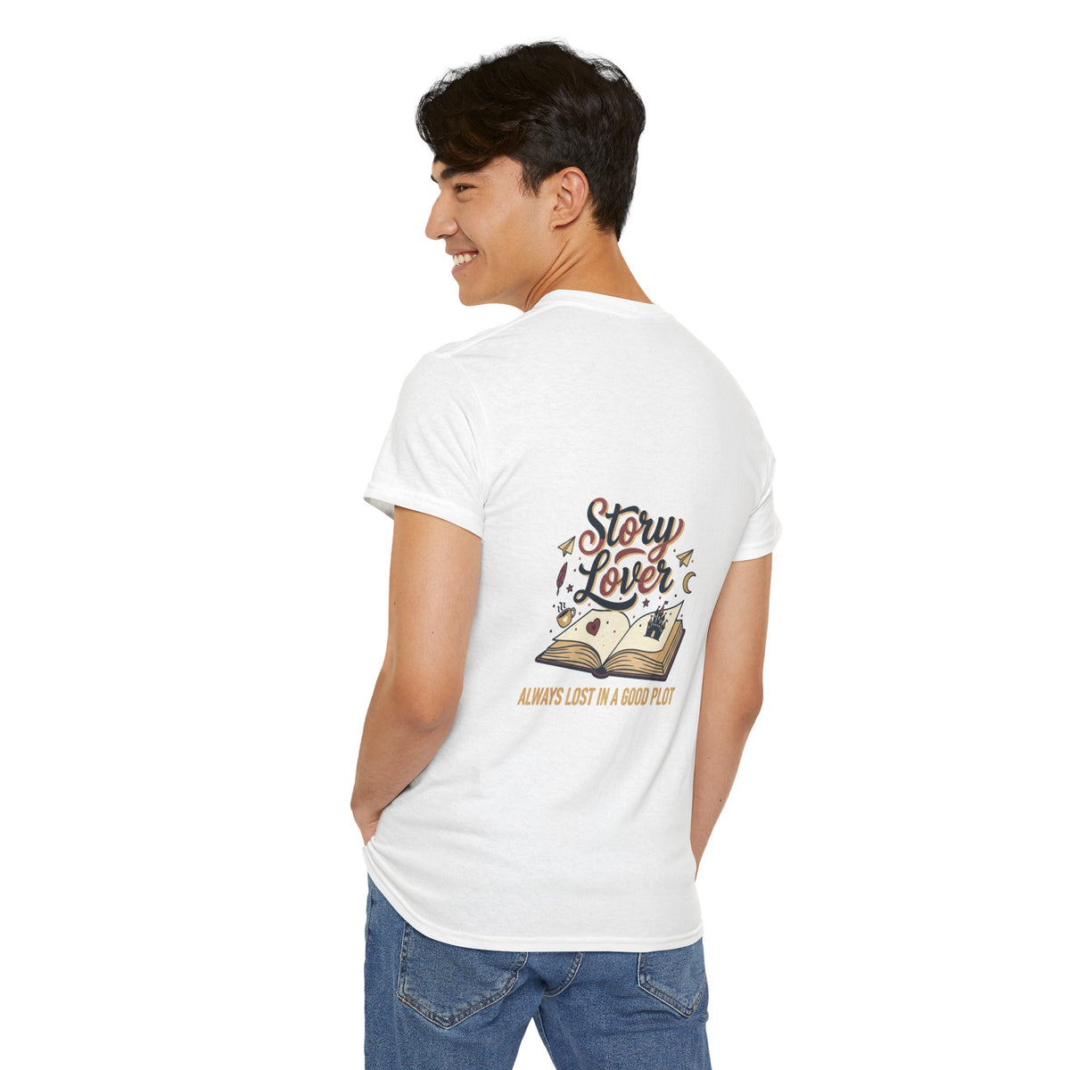 Love Story T-Shirt — 'Love Story' Floral Heart Romance Tee