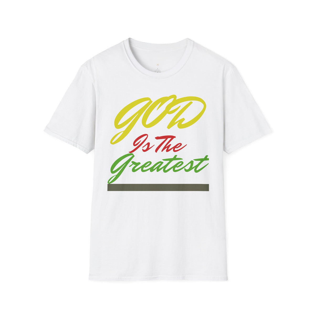 God Is The Greatest T-Shirt — Inspirational Christian Faith Tee