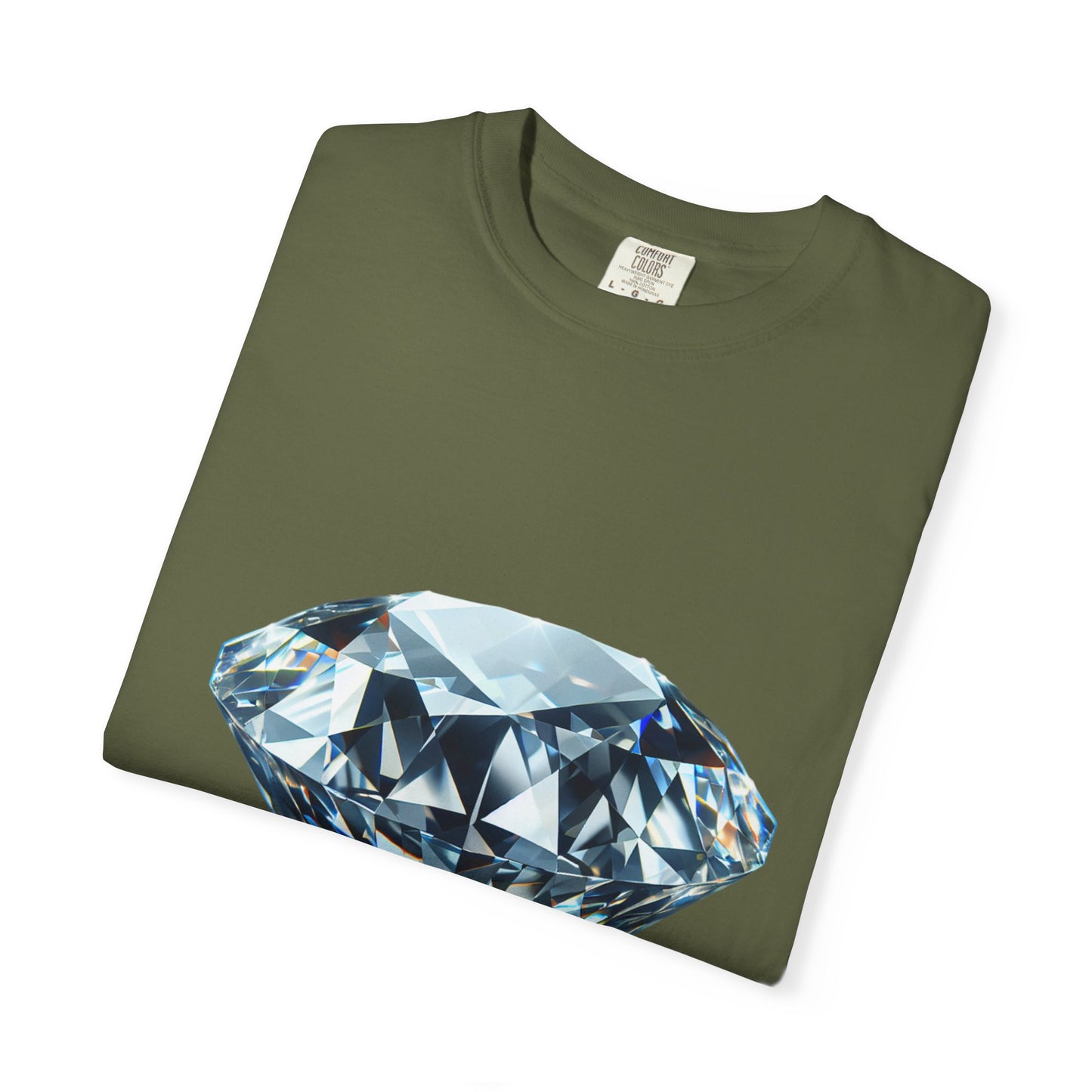 Sparkling Diamond Unisex T-Shirt, Trendy Graphic Tee for Casual Wear, Gift for Birthdays, Parties, Holidays, Fashionable Everyday Style