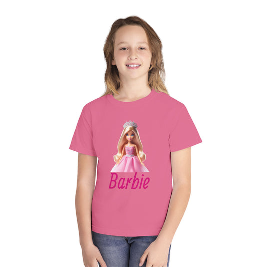 Barbie Youth Midweight Tee, Cute Kids Shirt, Barbie Fan Gift, Birthday Shirt, Playdate Outfit