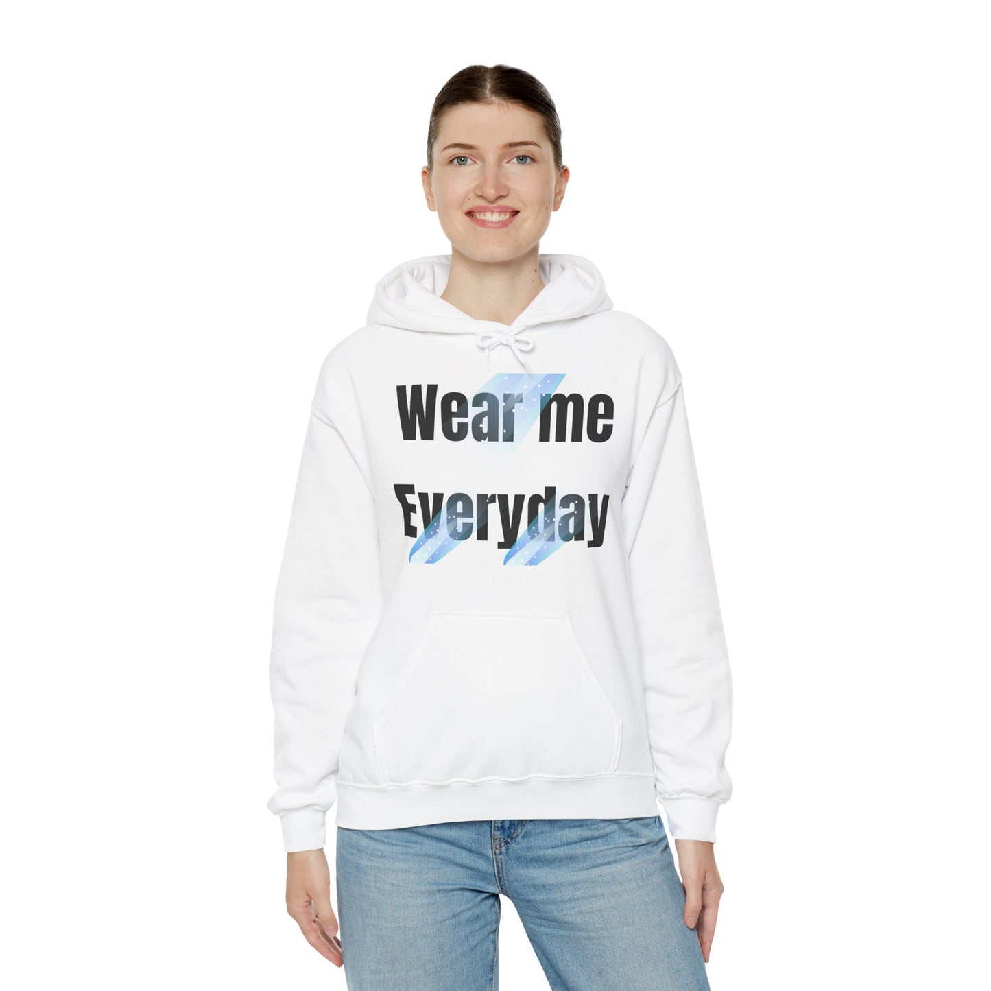 Everyday Wear Unisex Hooded Sweatshirt, Cozy Pullover