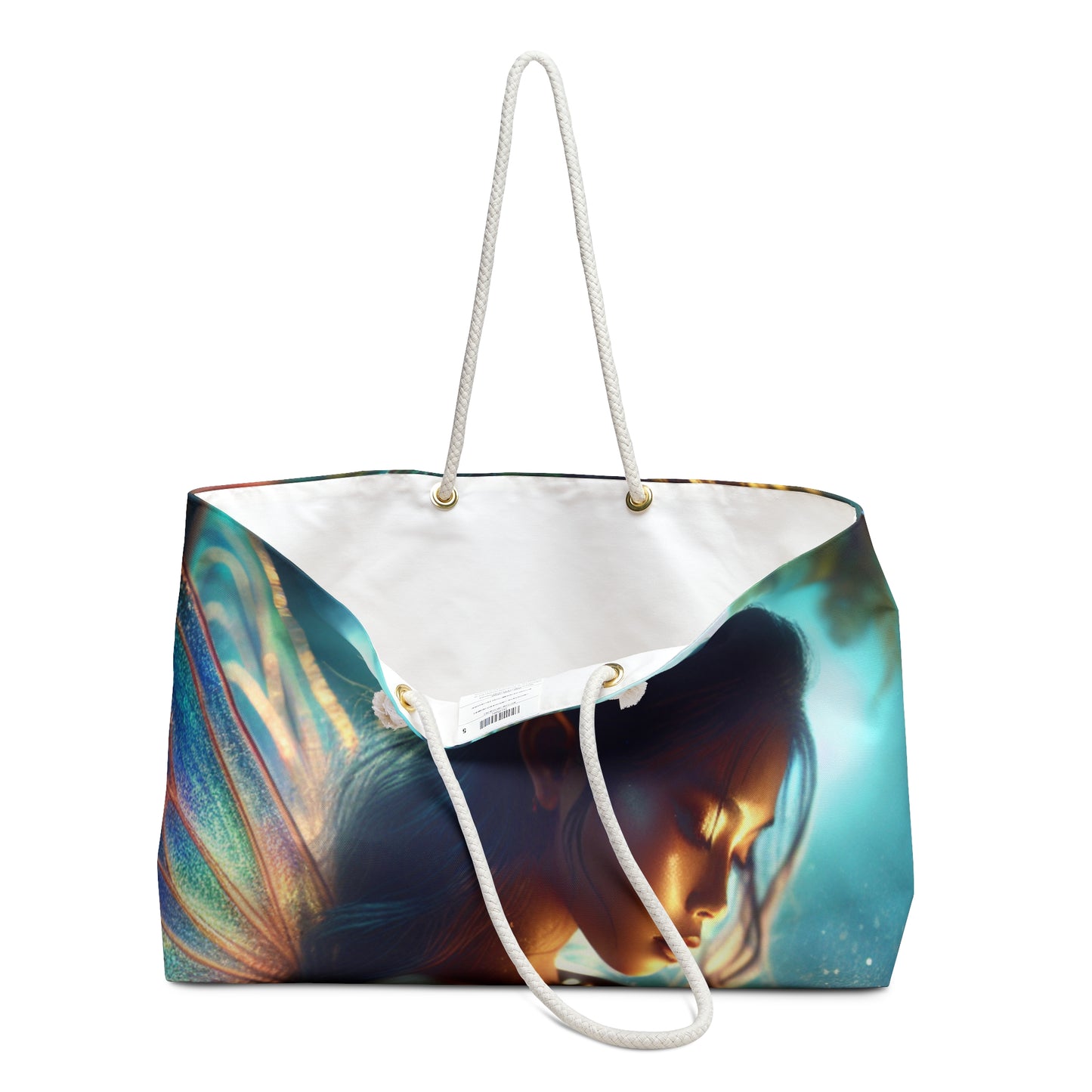 Enchanting Fairy Weekender Bag, Boho Travel Tote, Fairy-Themed Weekend Bag, Perfect for Vacations, Gifts for Nature Lovers
