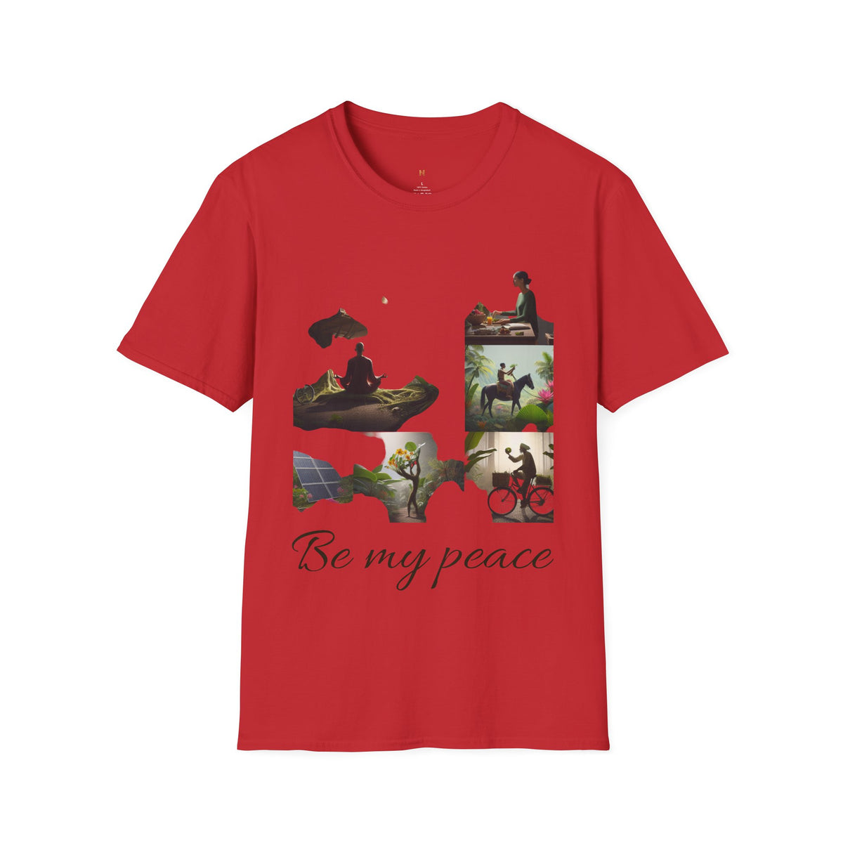 Be My Peace T-Shirt — Calming Nature & Mindfulness Graphic Tee
