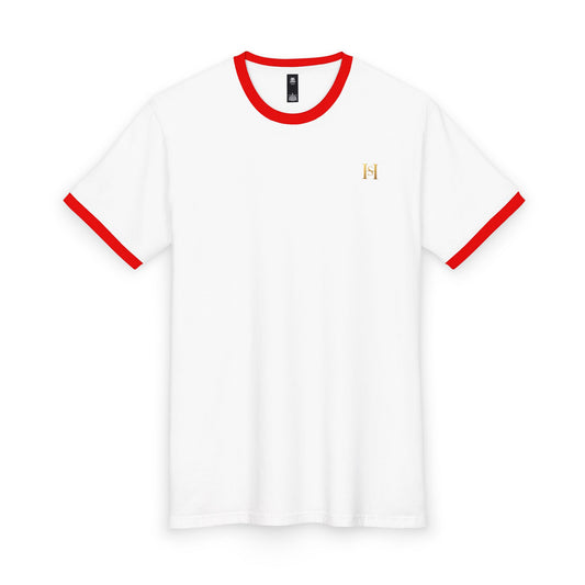 Men's Retro Ringer Tee — Hills Solution Logo