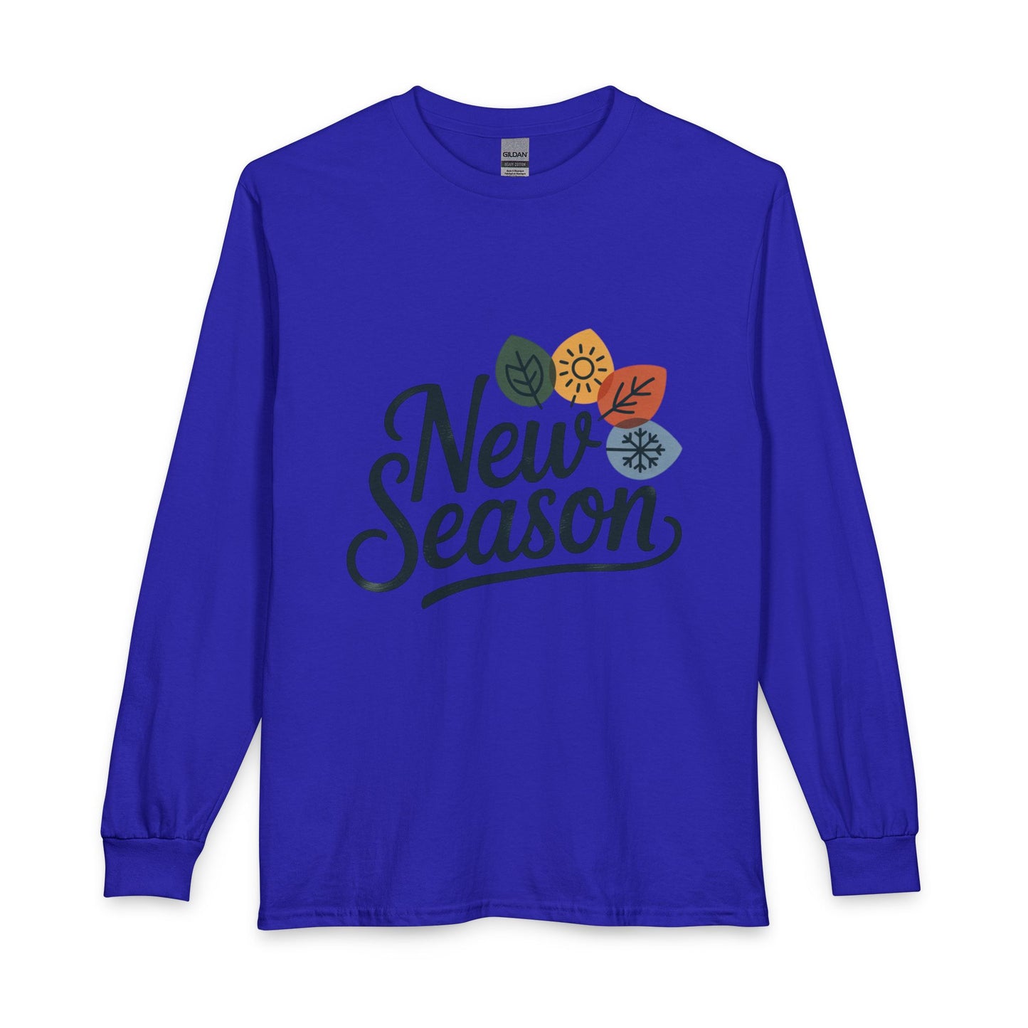 New Season Long Sleeve Tee — “A Season to Begin With” Floral Fall Shirt