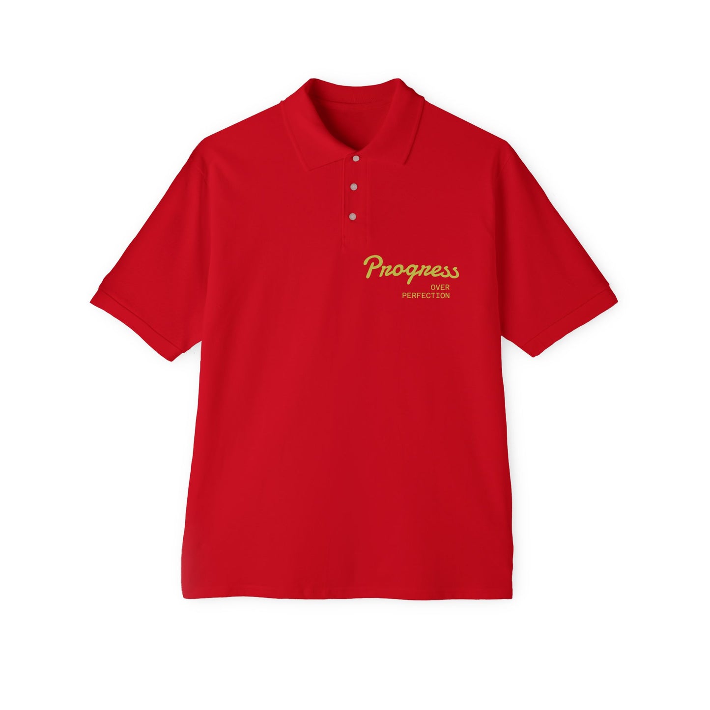 Men's Piqué Polo Shirt - Progress Theme Casual Wear