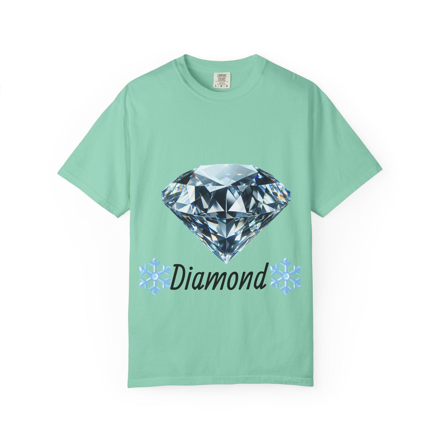 Sparkling Diamond Unisex T-Shirt, Trendy Graphic Tee for Casual Wear, Gift for Birthdays, Parties, Holidays, Fashionable Everyday Style