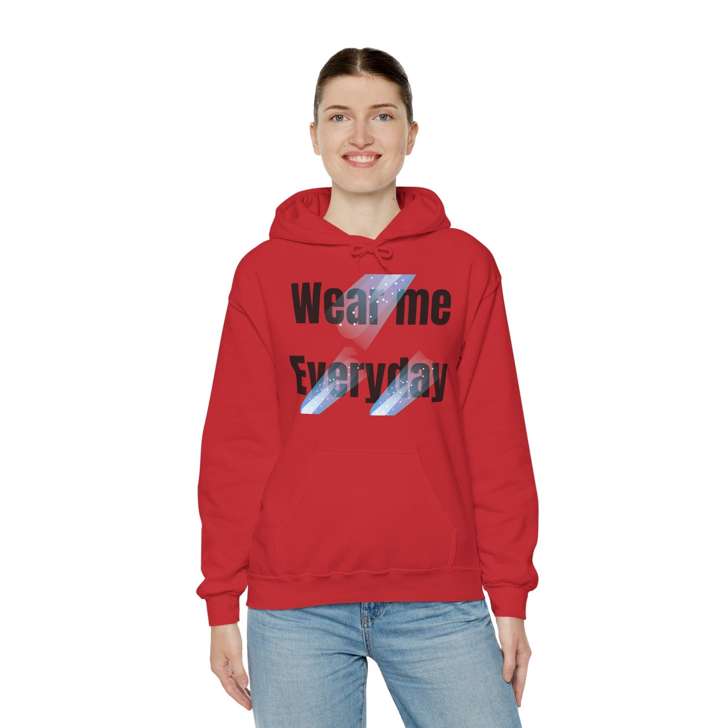 Everyday Wear Unisex Hooded Sweatshirt, Cozy Pullover