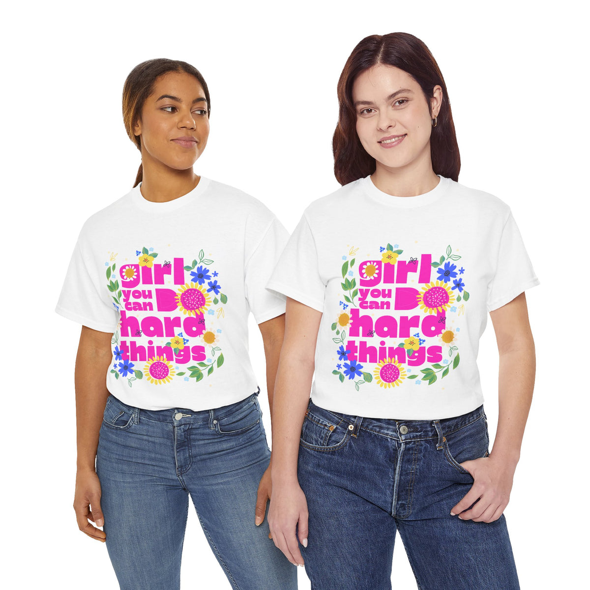 Girl You Can Do Hard Things Tee