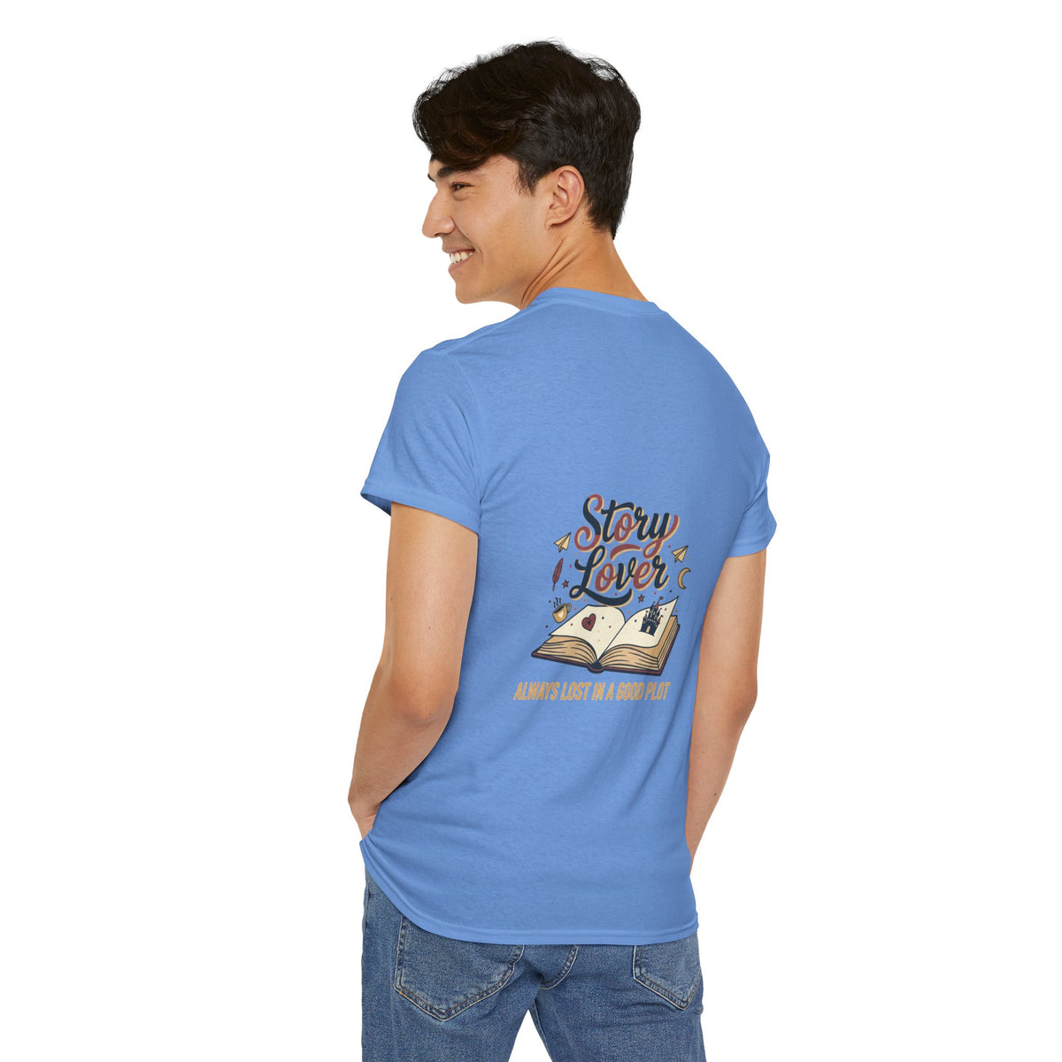 Love Story T-Shirt — 'Love Story' Floral Heart Romance Tee