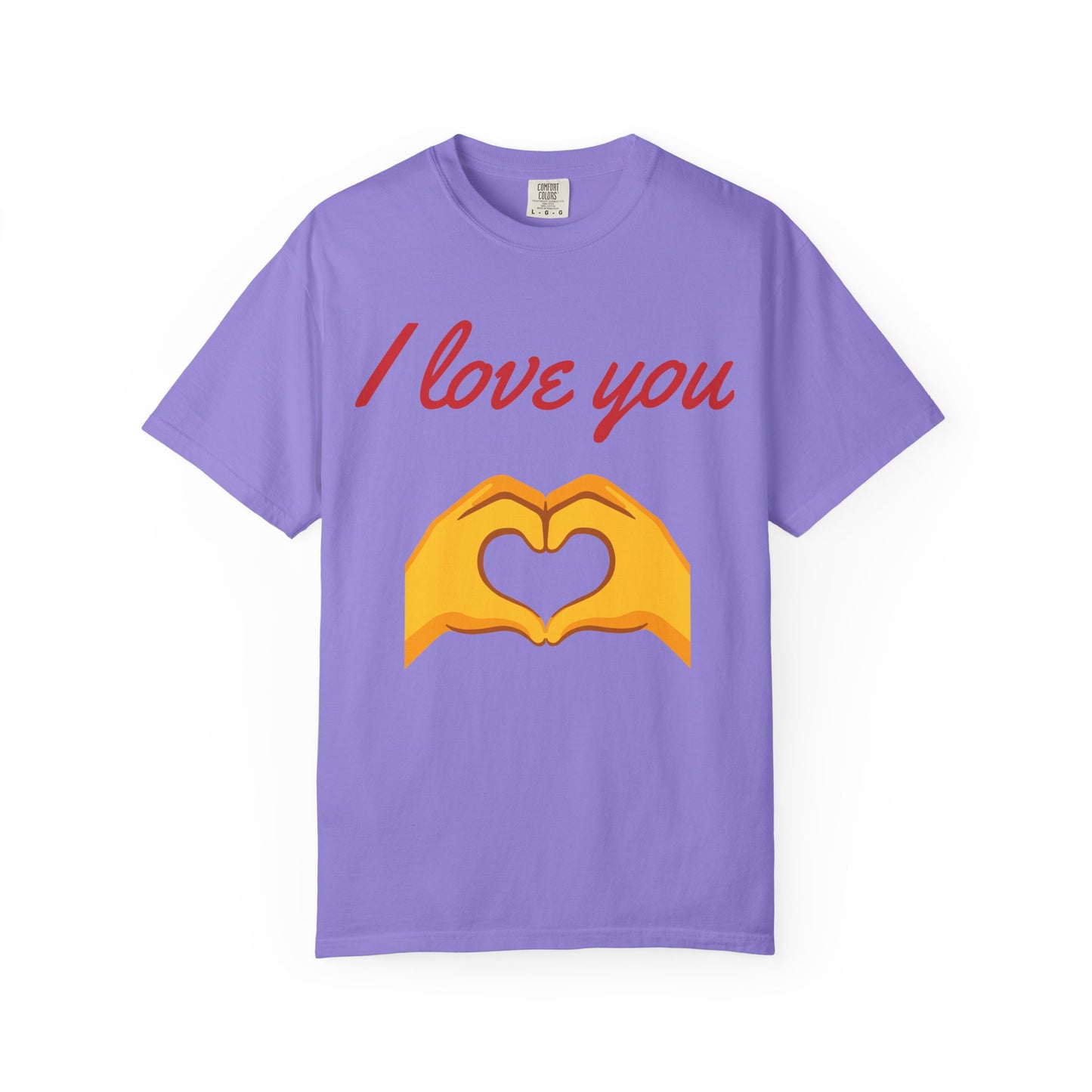 I Love You Hand Heart Unisex T-Shirt, Casual Love Tee, Gift for Him or Her, Anniversary or Valentine's Day Outfit, Cute Couples Shirt, [...]