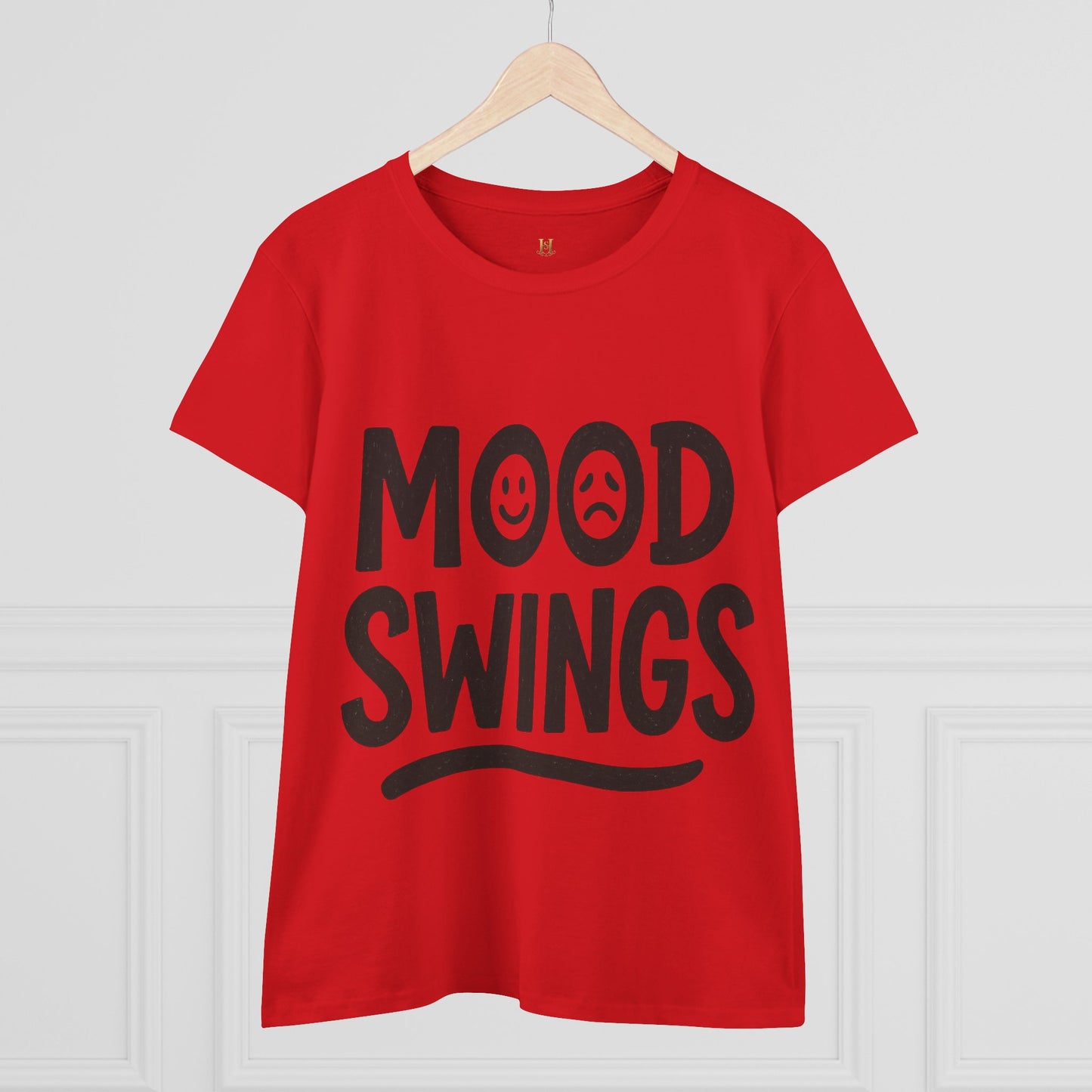 Mood Swings / Emotional Roller Coaster Women's Tee — Funny Mental Health Graphic T-Shirt
