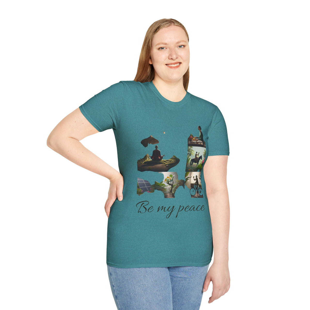 Be My Peace T-Shirt — Calming Nature & Mindfulness Graphic Tee