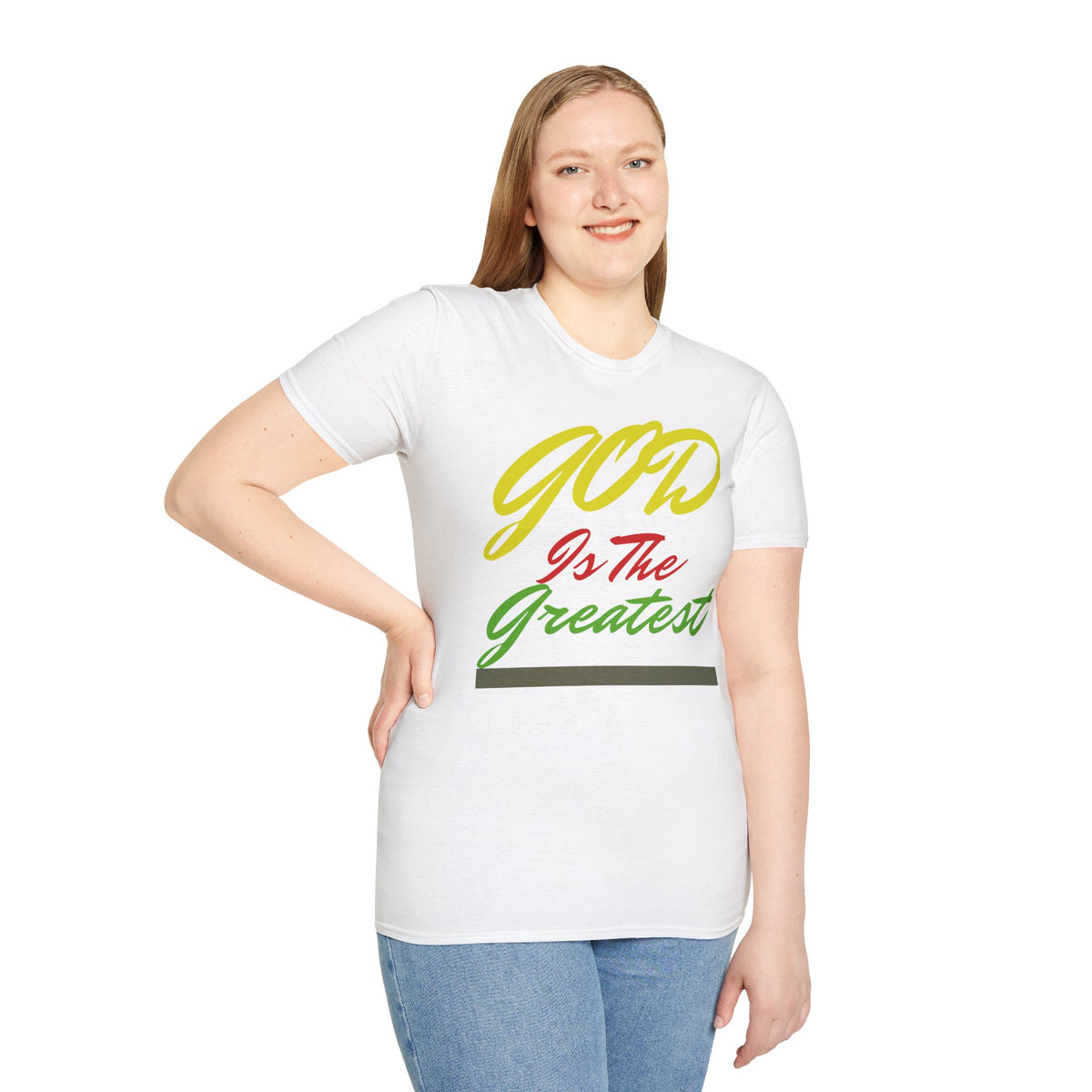 God Is The Greatest T-Shirt — Inspirational Christian Faith Tee