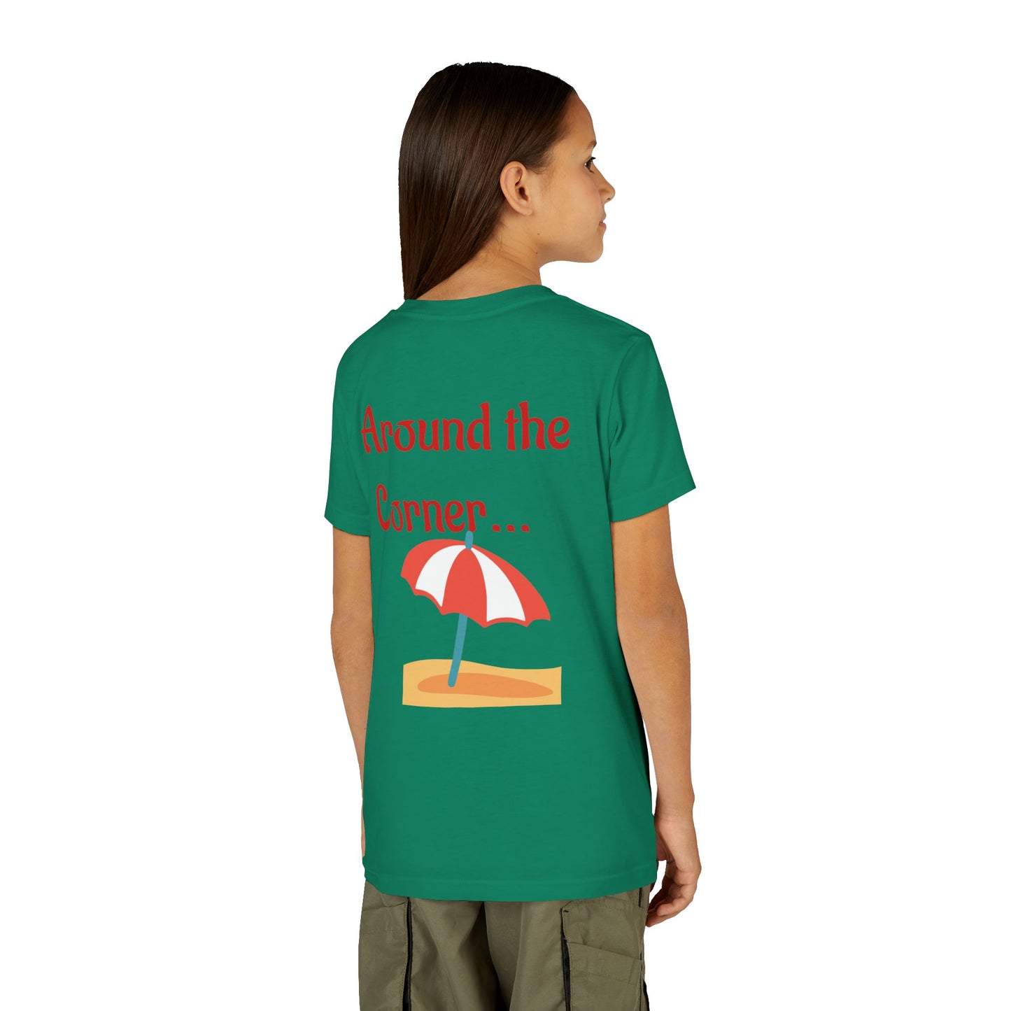 Youth Summer Vibe Tee, Kids Beach Tee