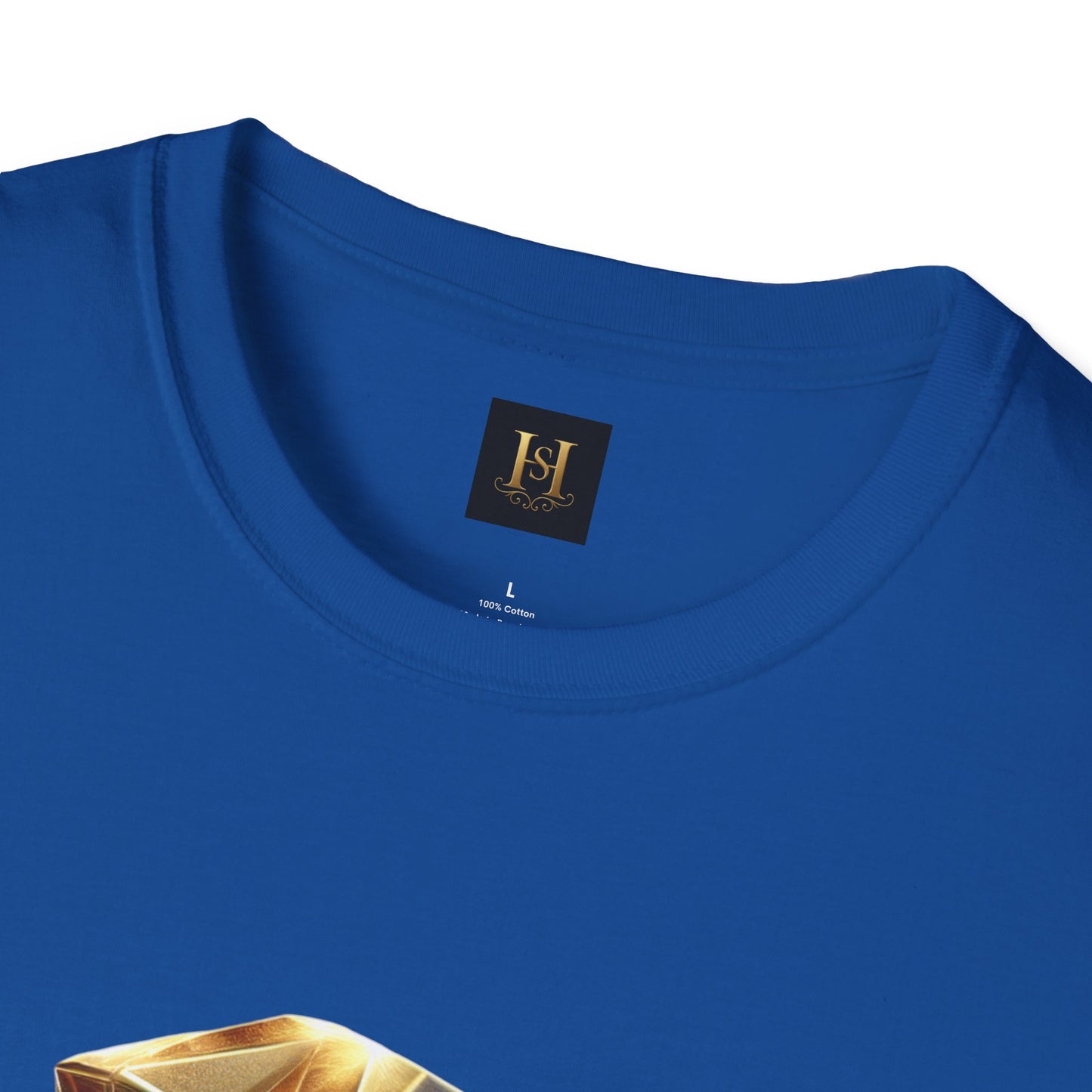 Diamond Runner Unisex Softstyle T-Shirt | Trendy Graphic Tee | Gift for Athletes, Birthday, Fitness Enthusiasts, Casual Wear, Art Lovers