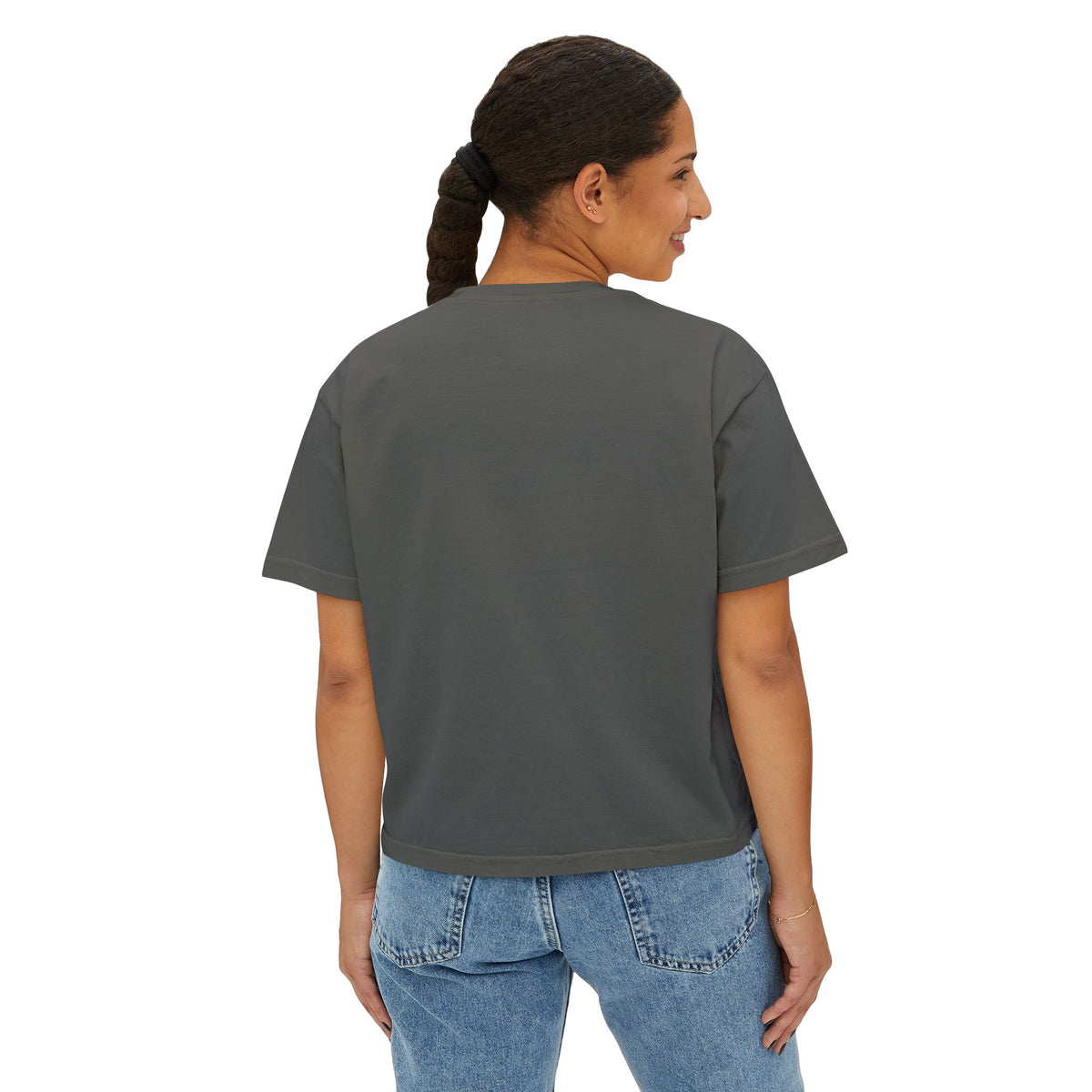 "Still Choosing You" Women's Boxy Tee – Positive Graphic Crop T-Shirt