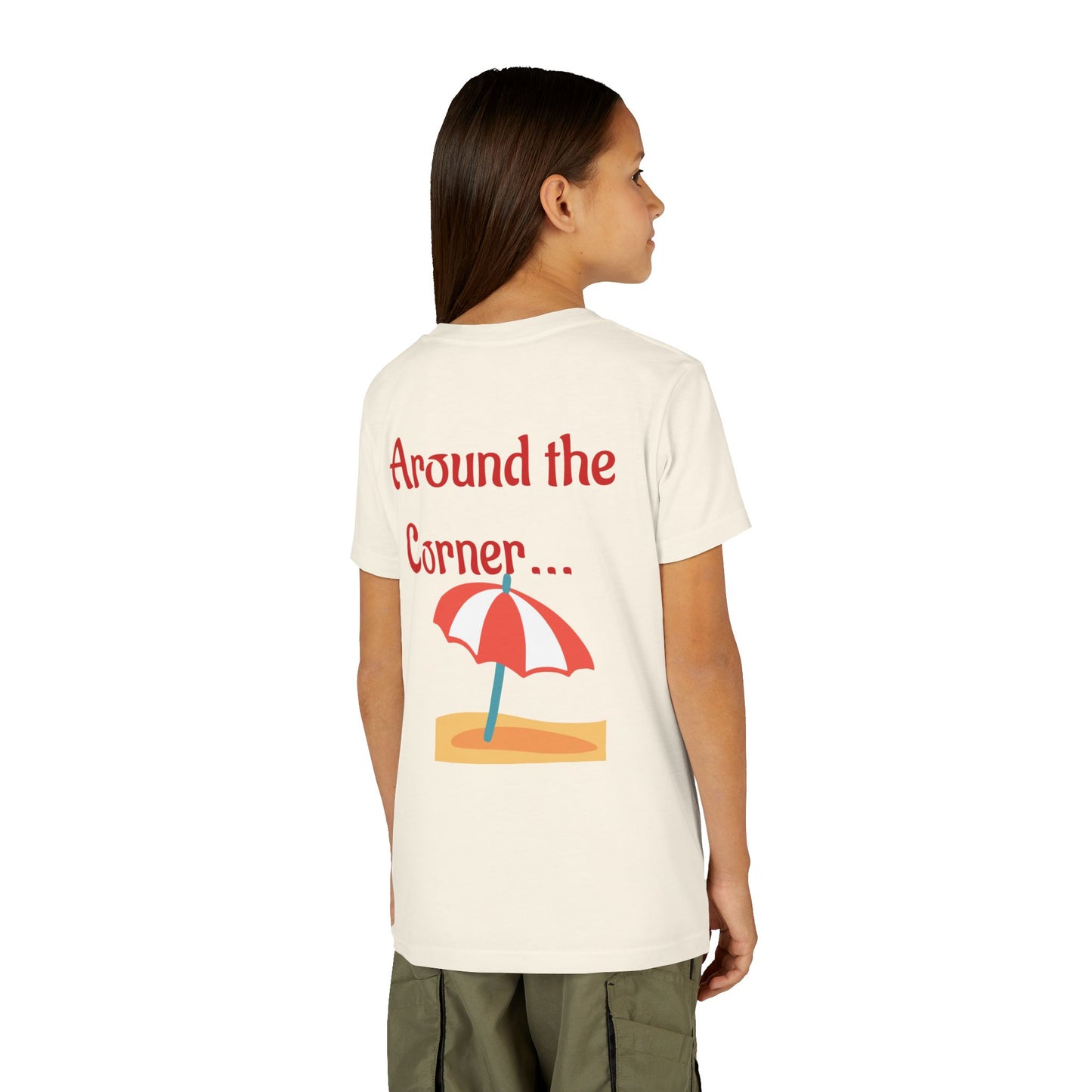 Youth Summer Vibe Tee, Kids Beach Tee
