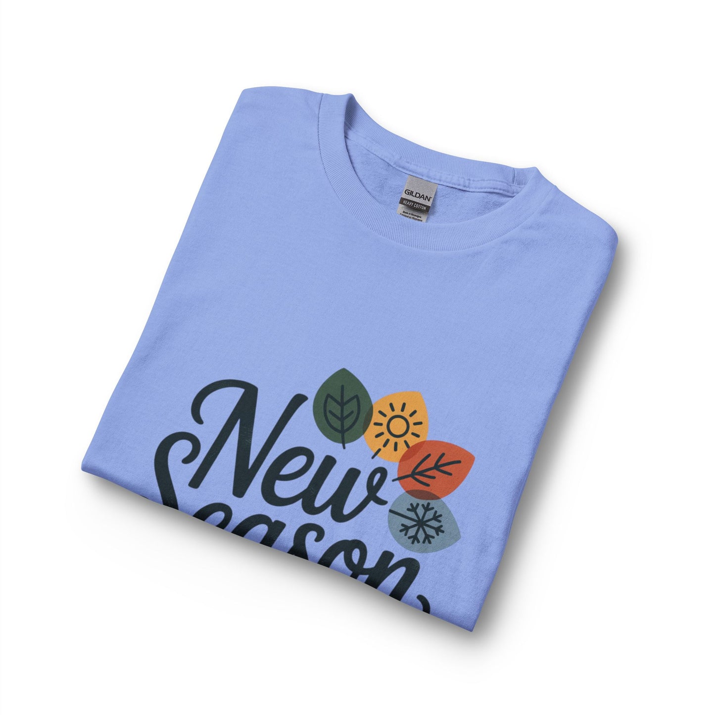 New Season Long Sleeve Tee — “A Season to Begin With” Floral Fall Shirt