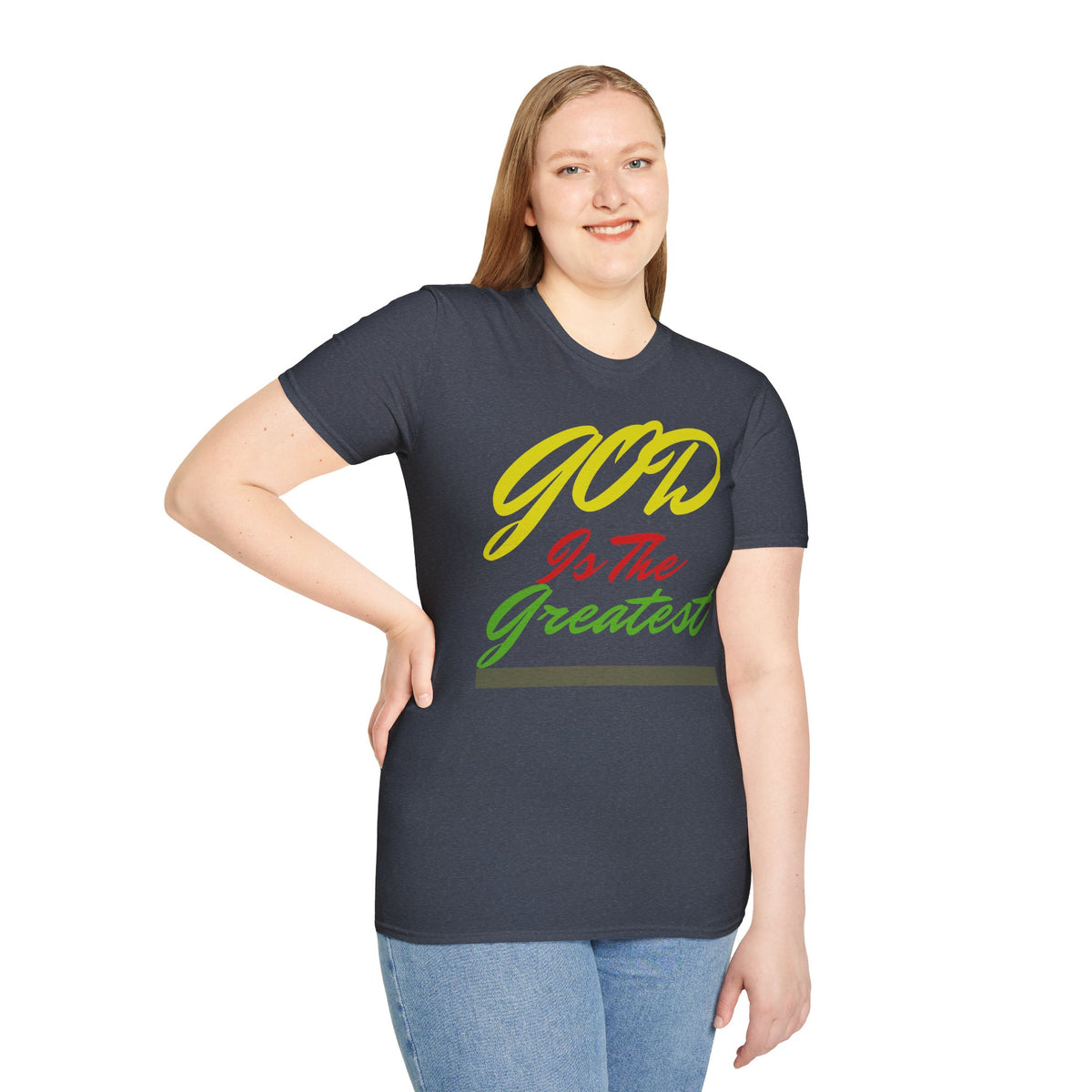God Is The Greatest T-Shirt — Inspirational Christian Faith Tee