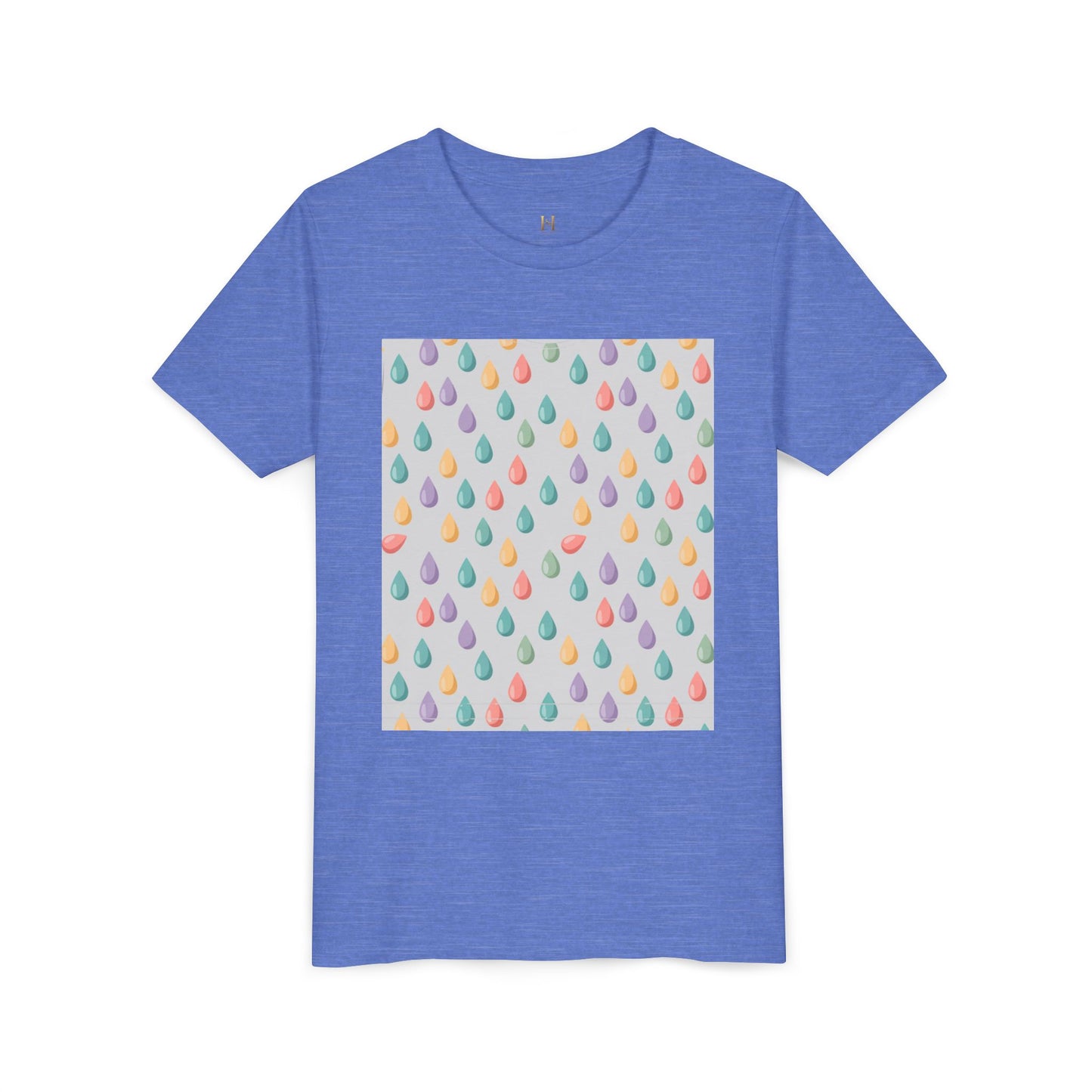Colorful Water Droplet Youth Tee