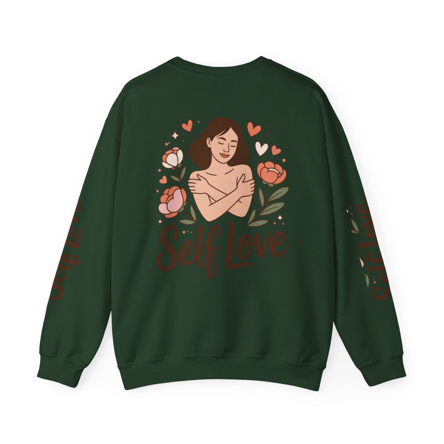Self Love Crewneck Sweatshirt - Choose Joy & Embrace Yourself