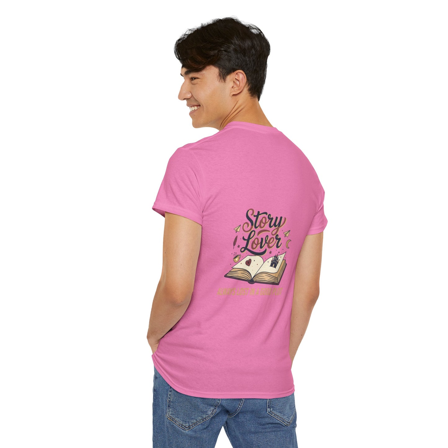 Love Story T-Shirt — 'Love Story' Floral Heart Romance Tee