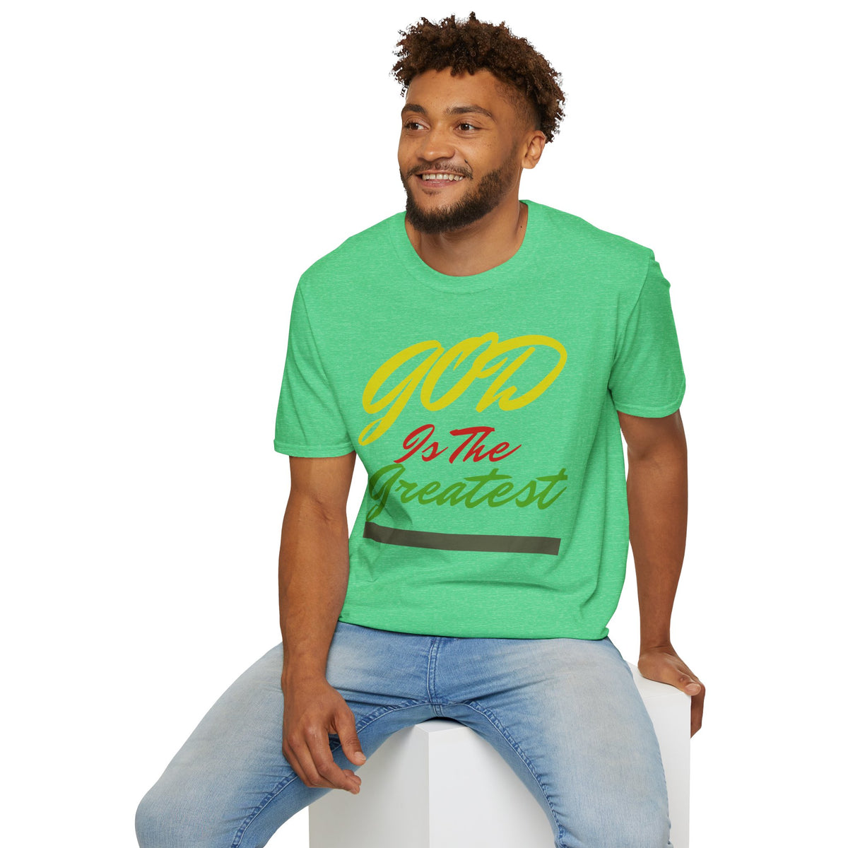 God Is The Greatest T-Shirt — Inspirational Christian Faith Tee