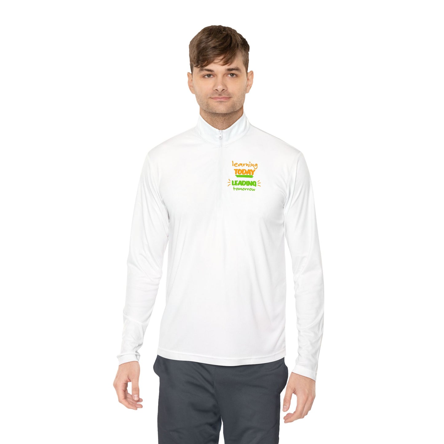 Learning Quarter-Zip Pullover for Growth, Cozy Layer for Teachers, Educational Gift, Study Apparel, Warmth for Classrooms, Perfect for [...]