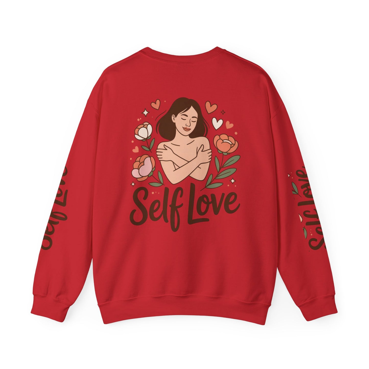 Self Love Crewneck Sweatshirt - Choose Joy & Embrace Yourself