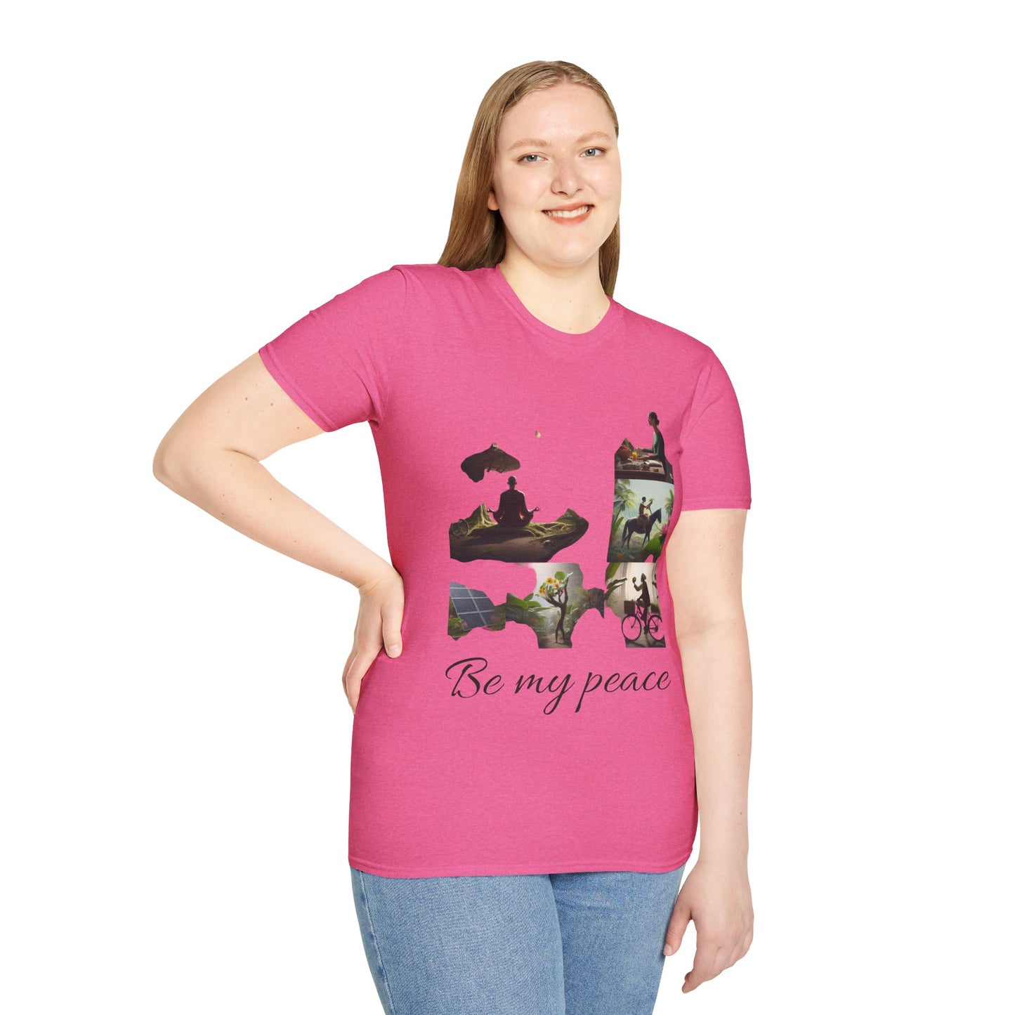 Peaceful Vibes Unisex T-Shirt - Relaxing Wear for Mindfulness