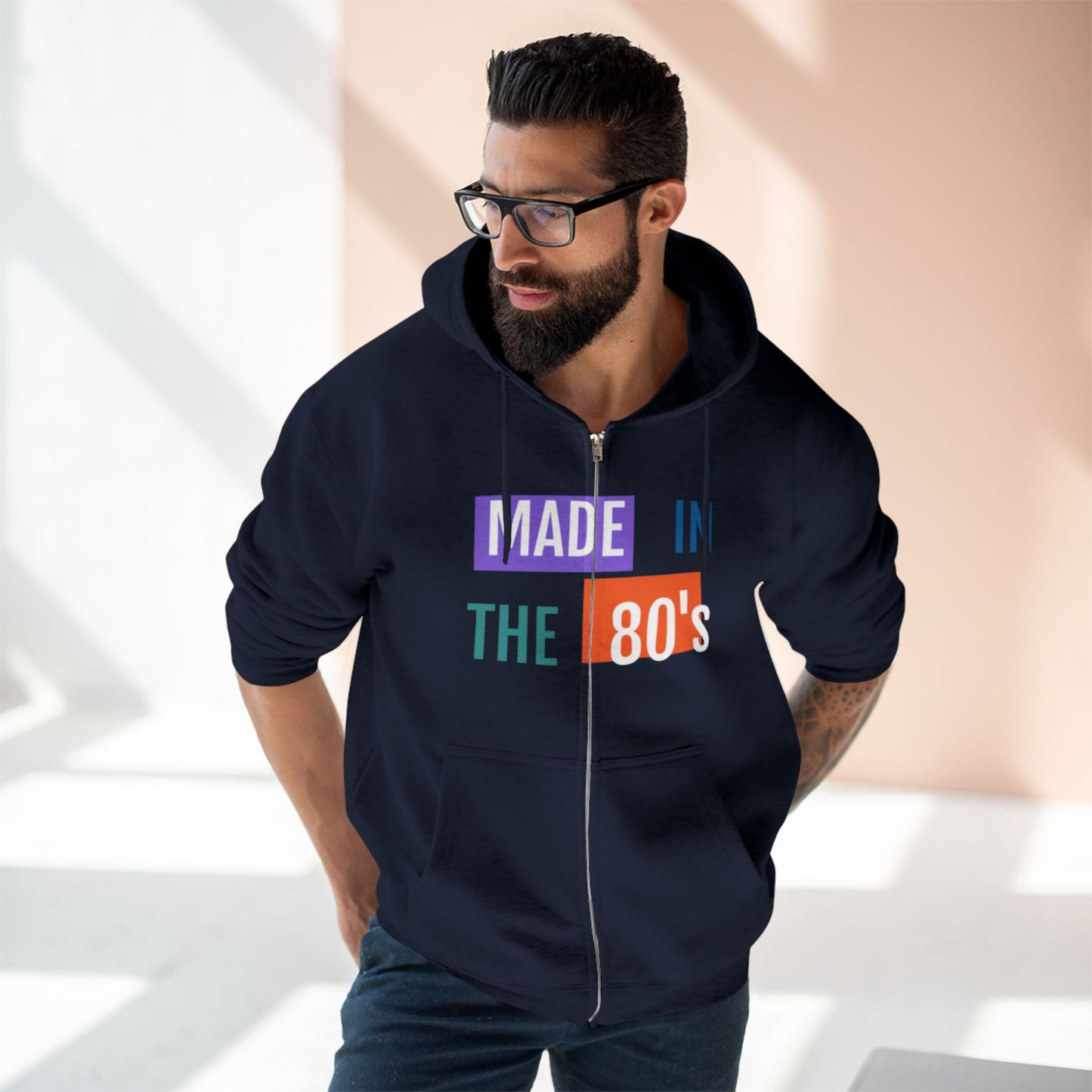 Cozy Unisex Zip Hoodie - Wholeness Design
