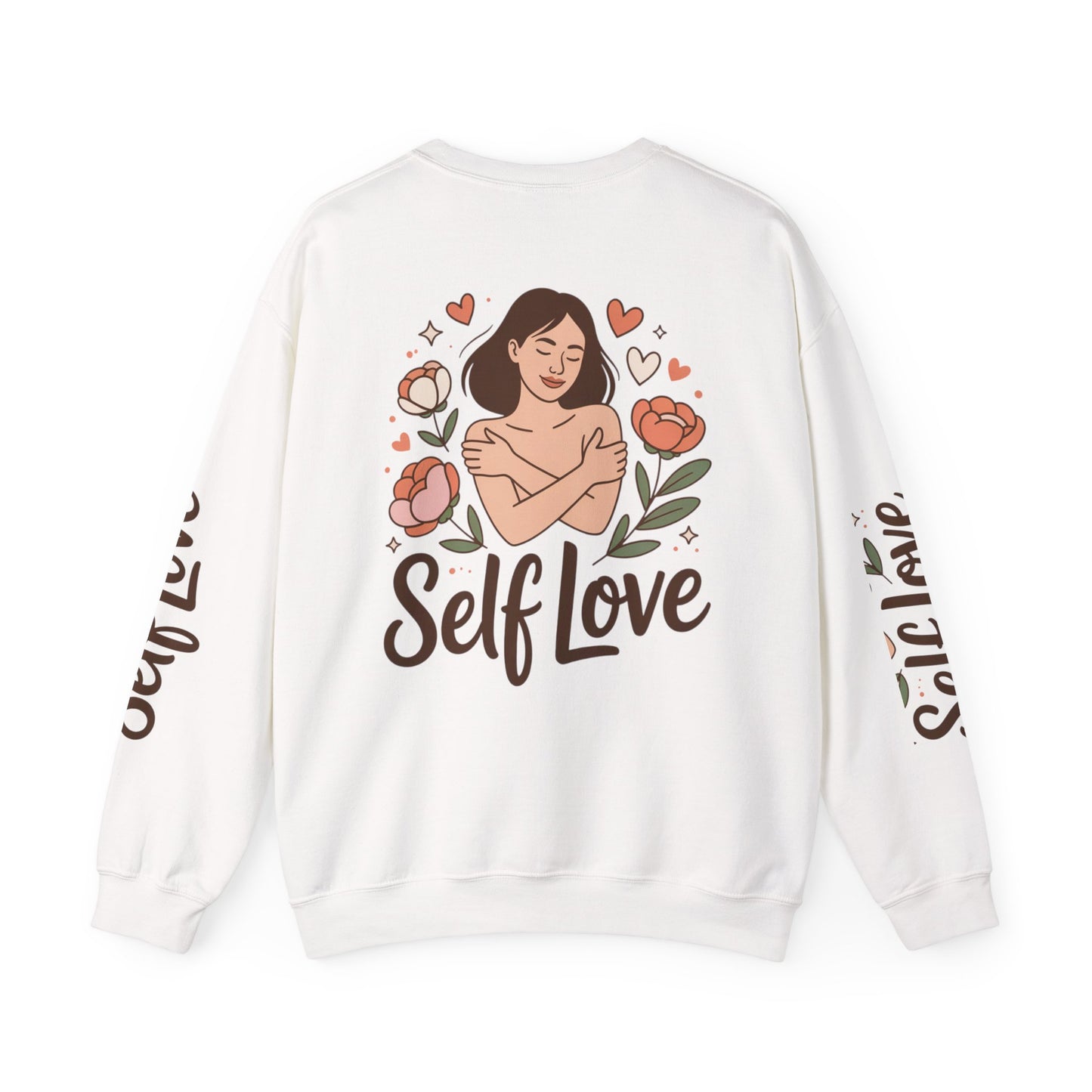 Self Love Crewneck Sweatshirt - Choose Joy & Embrace Yourself