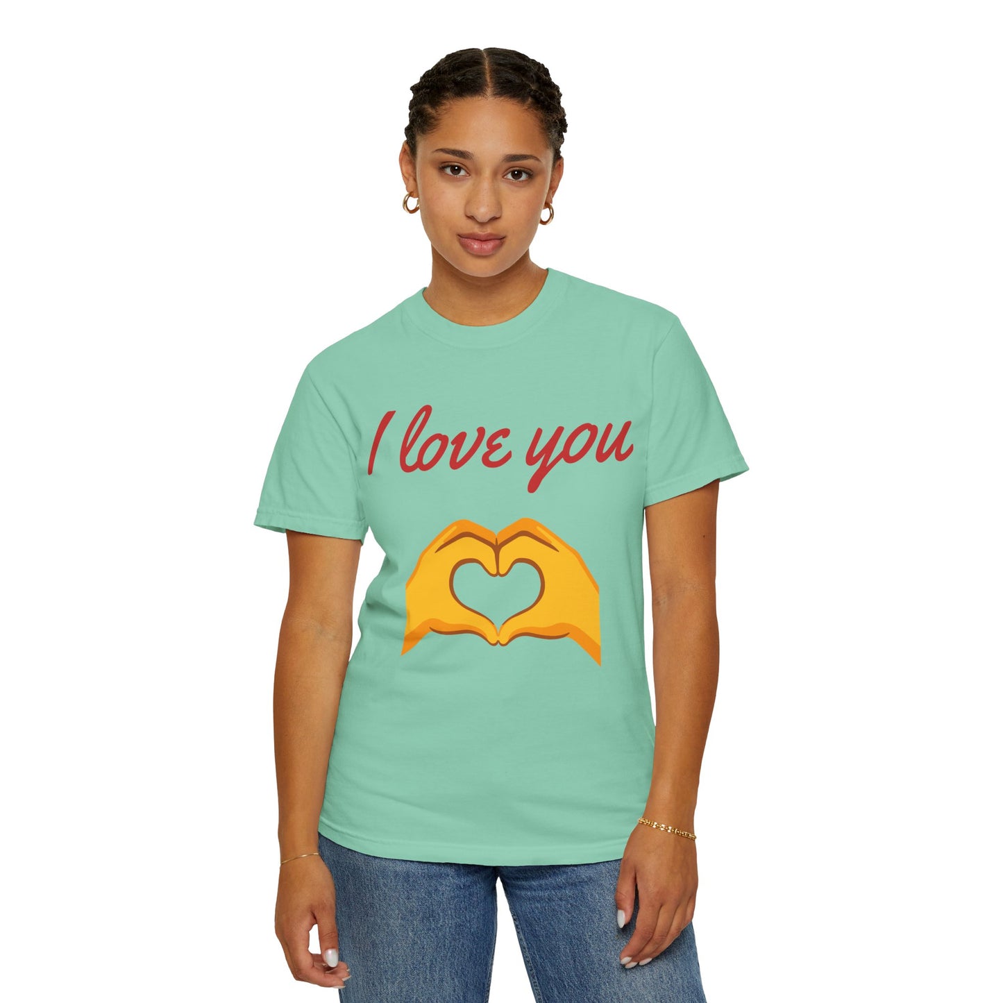I Love You Hand Heart Unisex T-Shirt, Casual Love Tee, Gift for Him or Her, Anniversary or Valentine's Day Outfit, Cute Couples Shirt, [...]