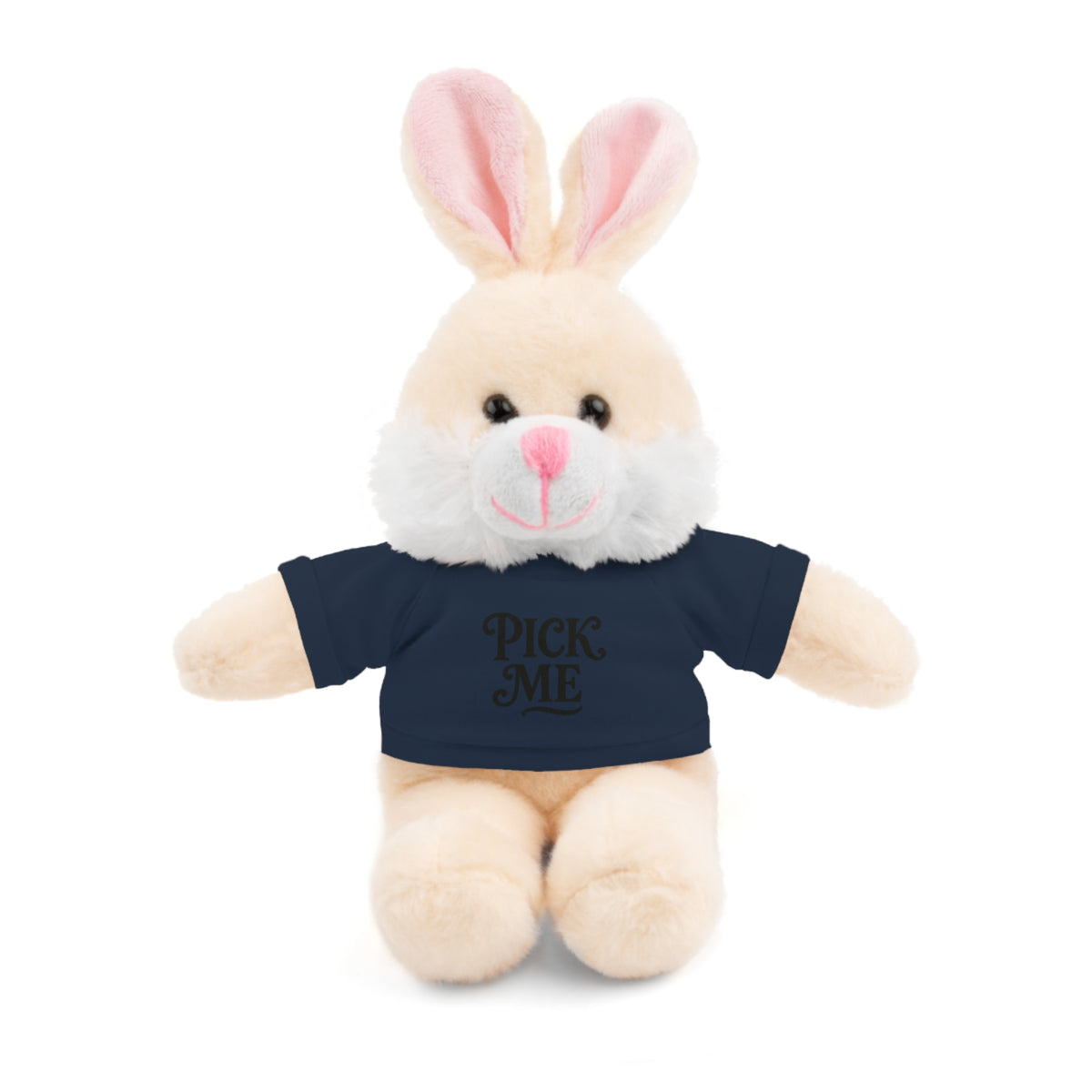 Pick Me Plush Bear with Tee — Cute Stuffed Animal Gift
