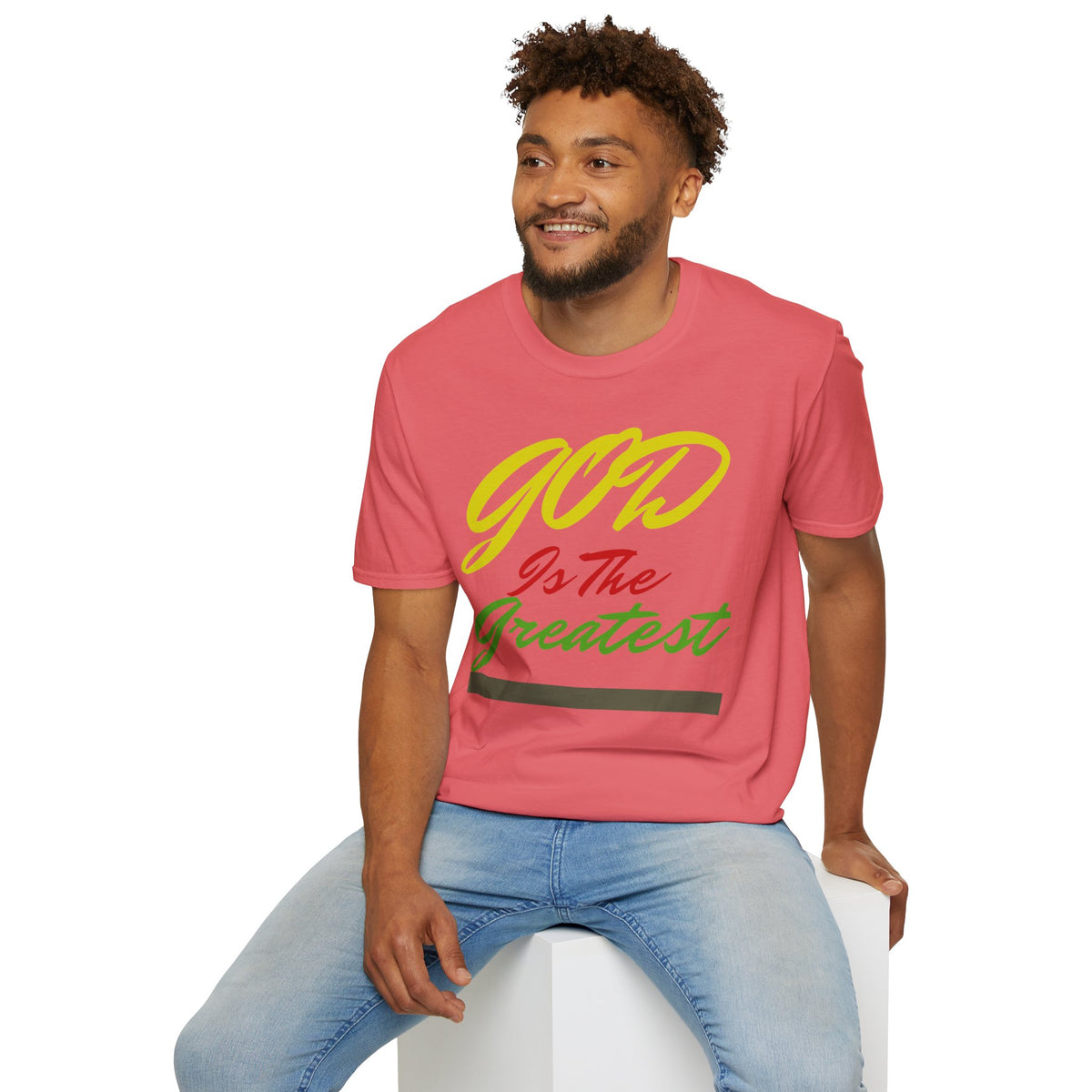 God Is The Greatest T-Shirt — Inspirational Christian Faith Tee