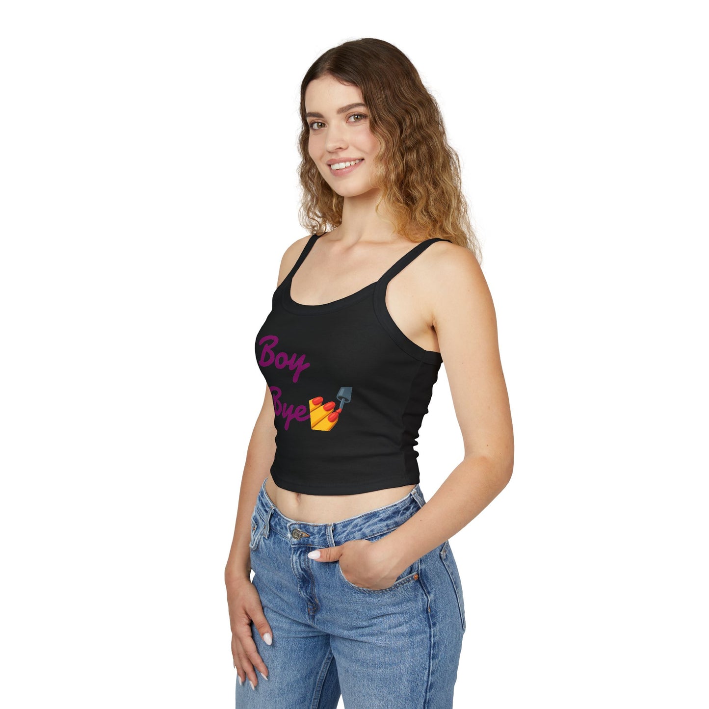 Chic Women's Tank Top with "boy bye"