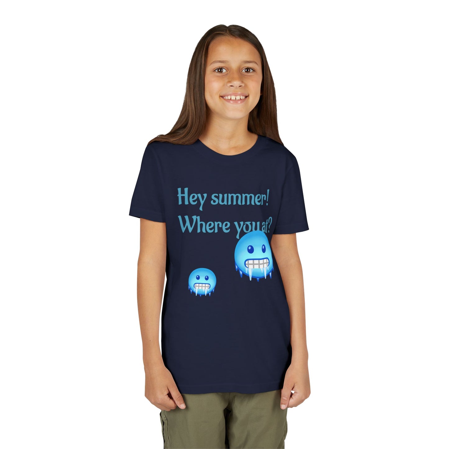 Youth Summer Vibe Tee, Kids Beach Tee