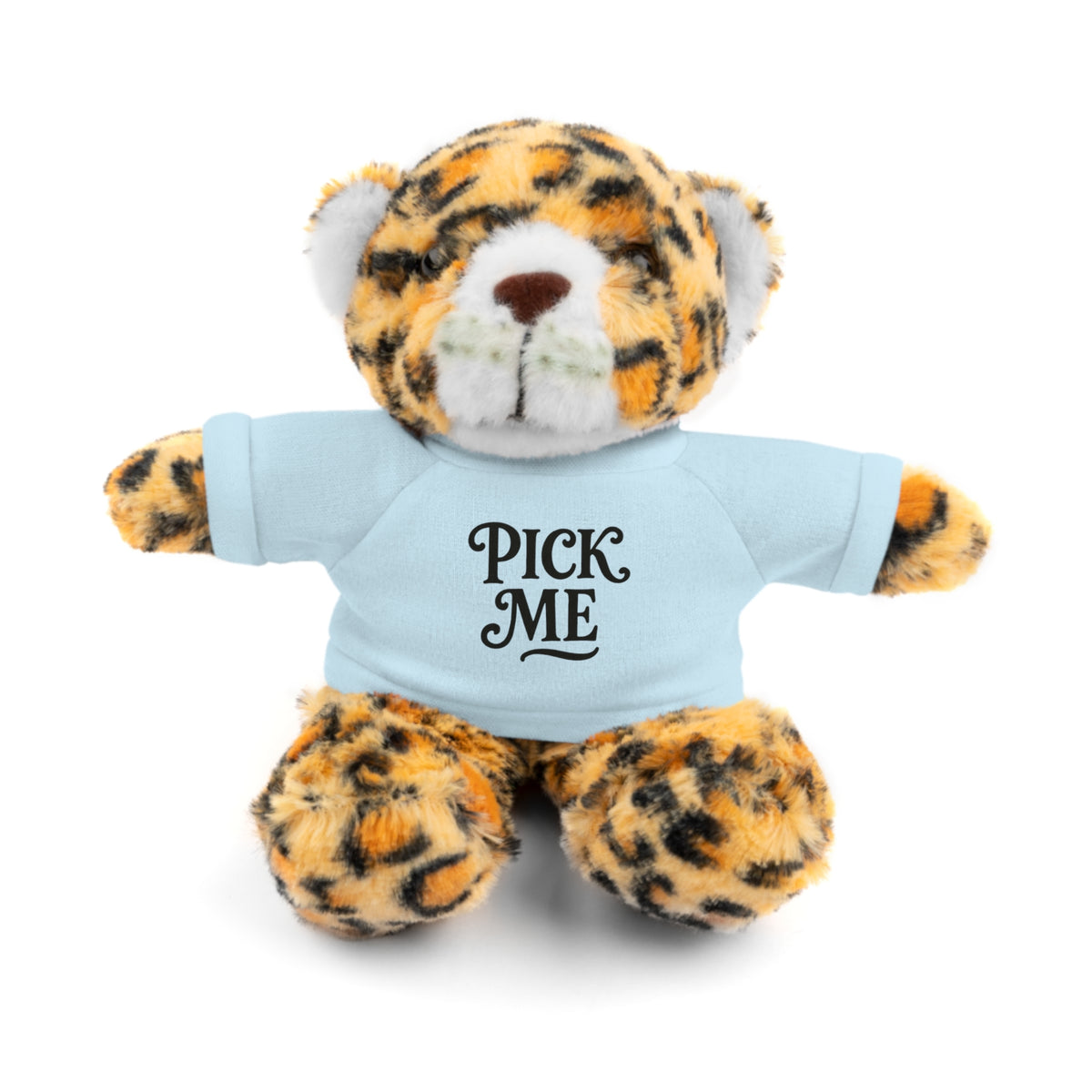 Pick Me Plush Bear with Tee — Cute Stuffed Animal Gift