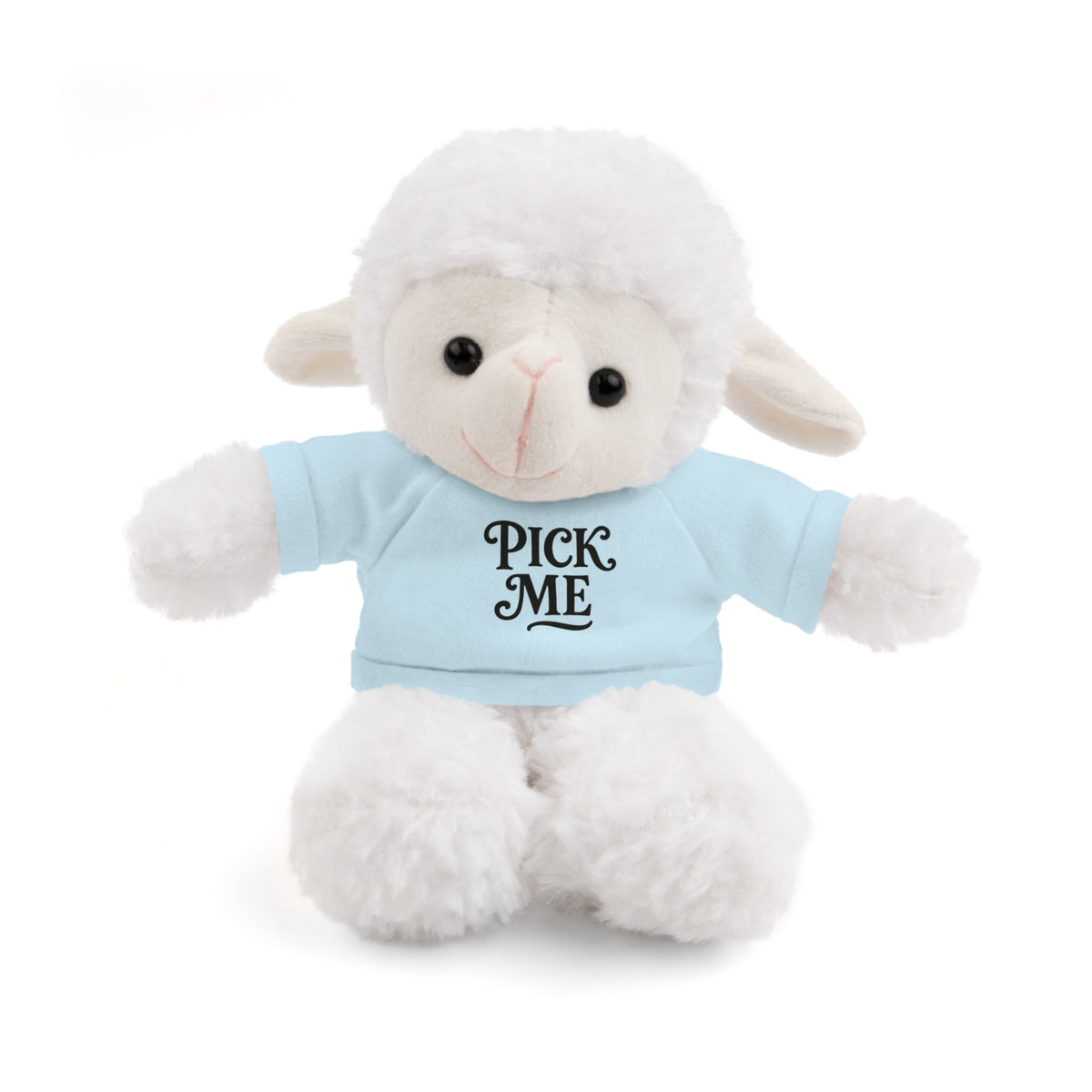 Pick Me Plush Bear with Tee — Cute Stuffed Animal Gift
