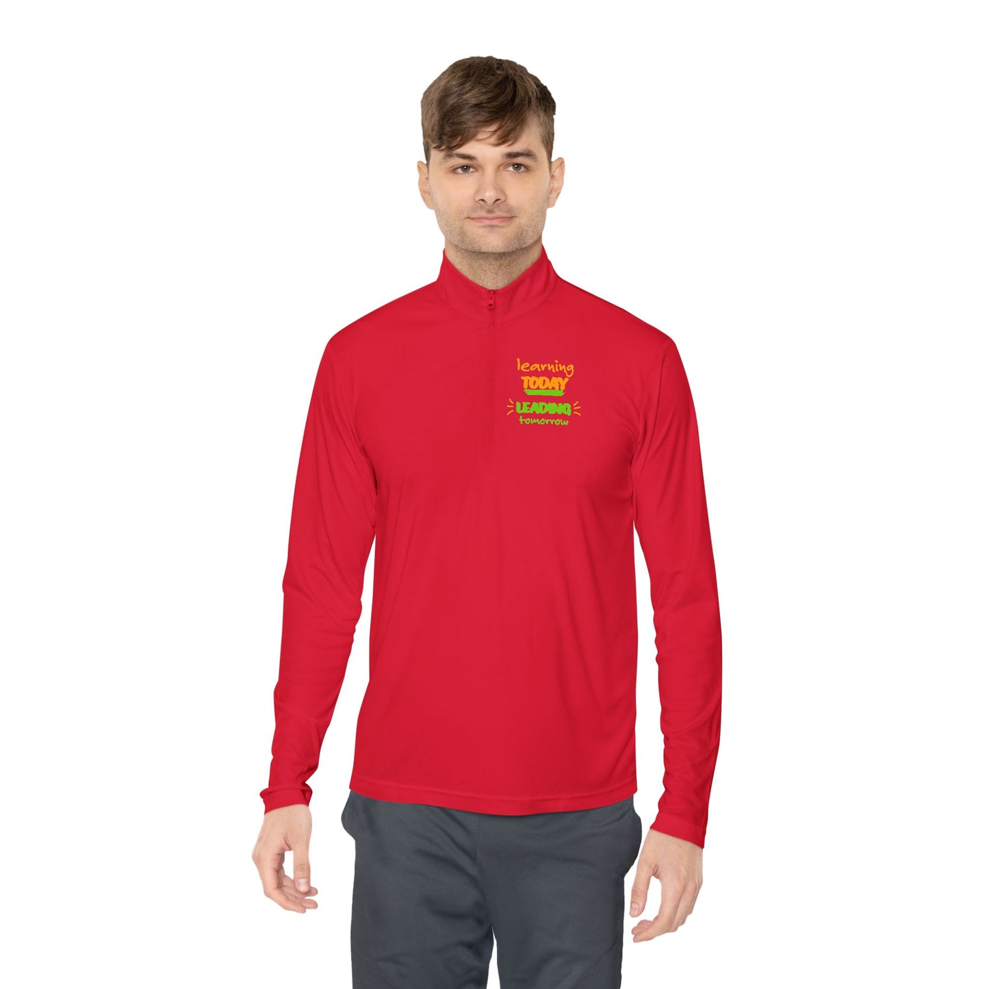 Learning Quarter-Zip Pullover for Growth, Cozy Layer for Teachers, Educational Gift, Study Apparel, Warmth for Classrooms, Perfect for [...]