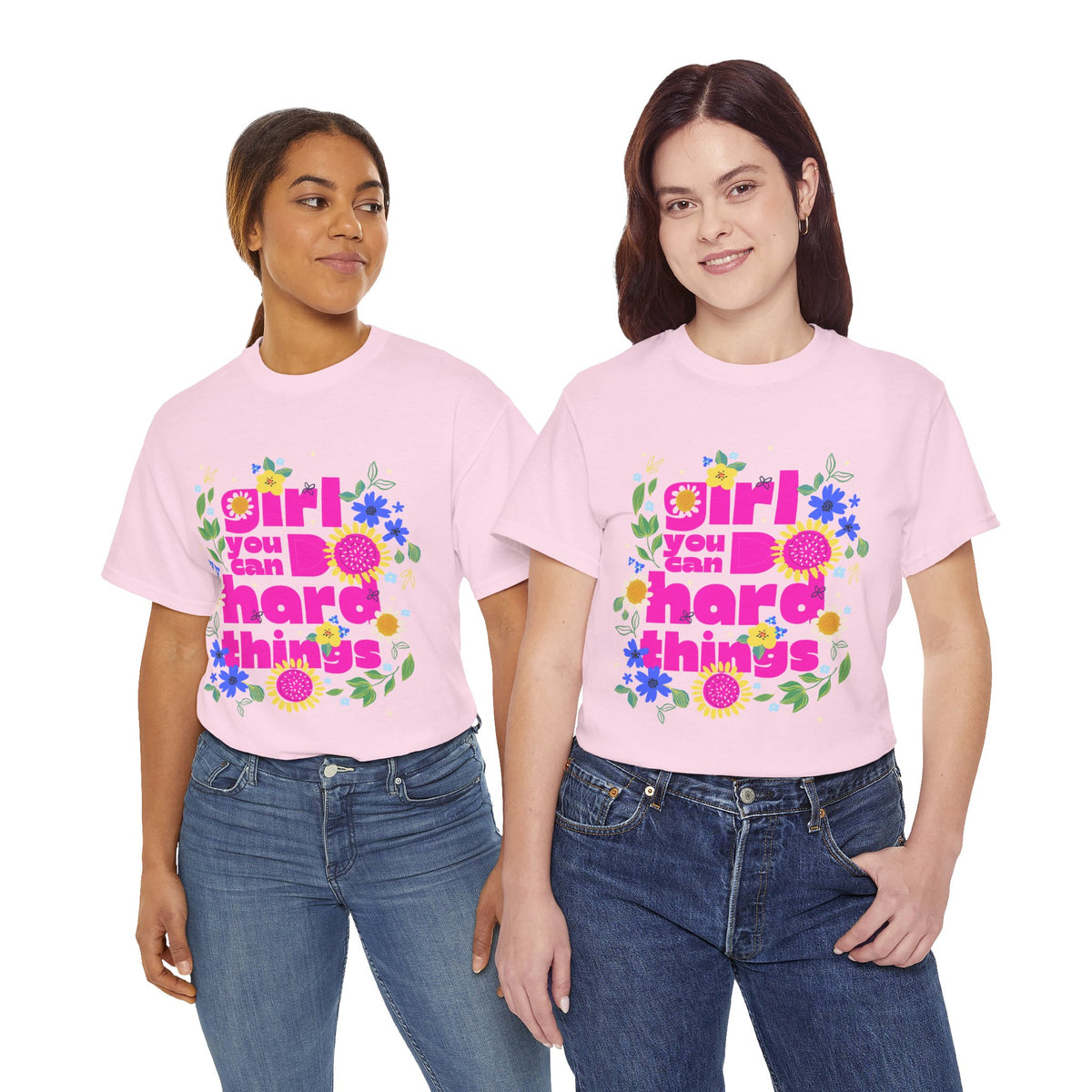 Girl You Can Do Hard Things Tee